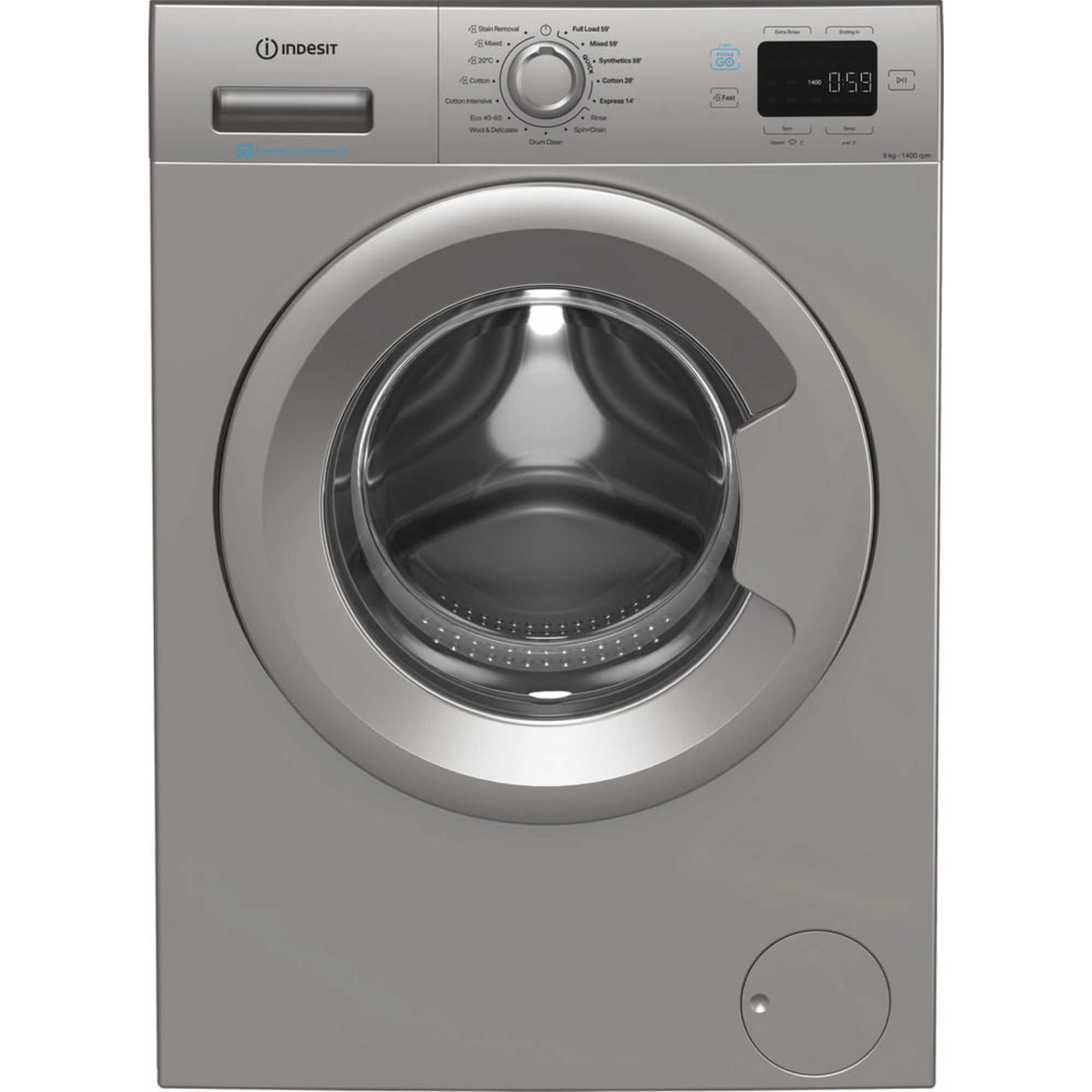 Push&Go 9kg 1400rpm Washing Machine - IP 946S PUSH&GO UK