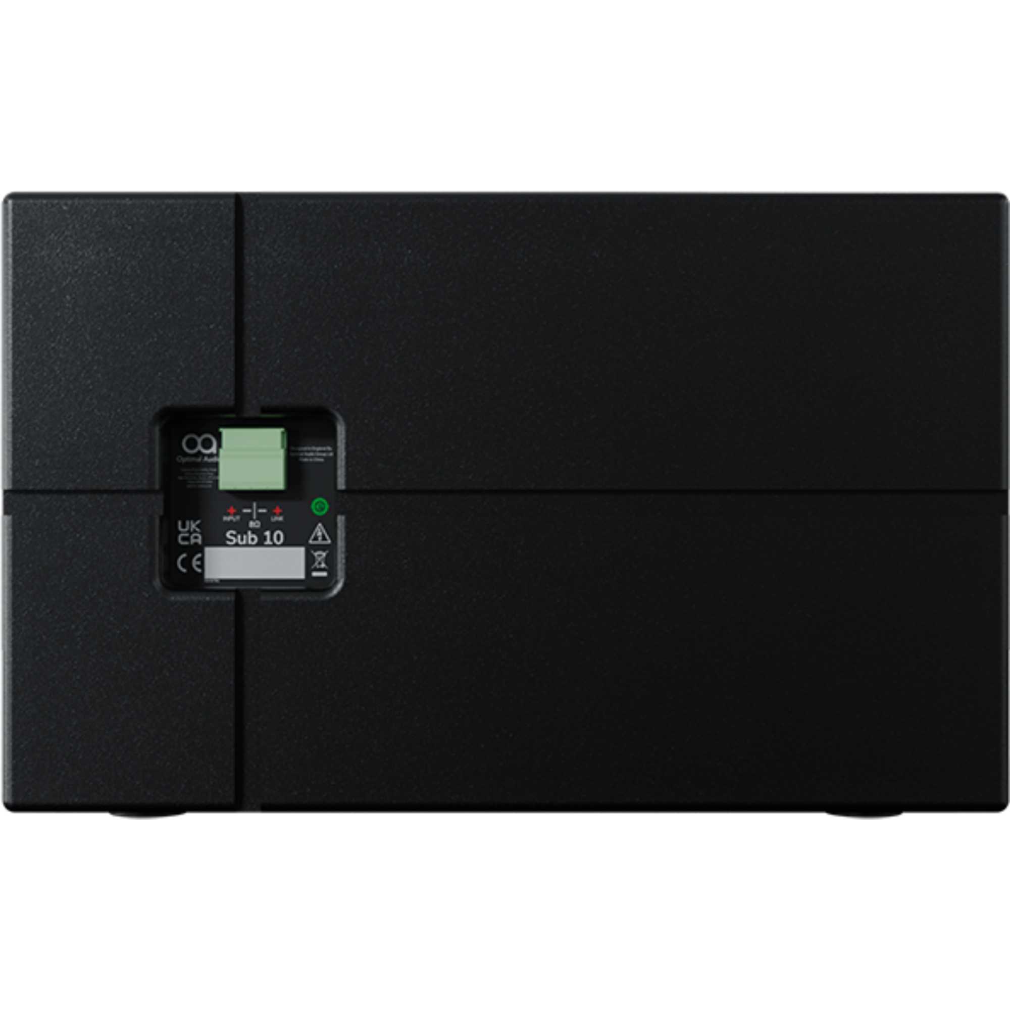 Sub 10 Low-Profile Sub-Bass Loudspeaker - Black