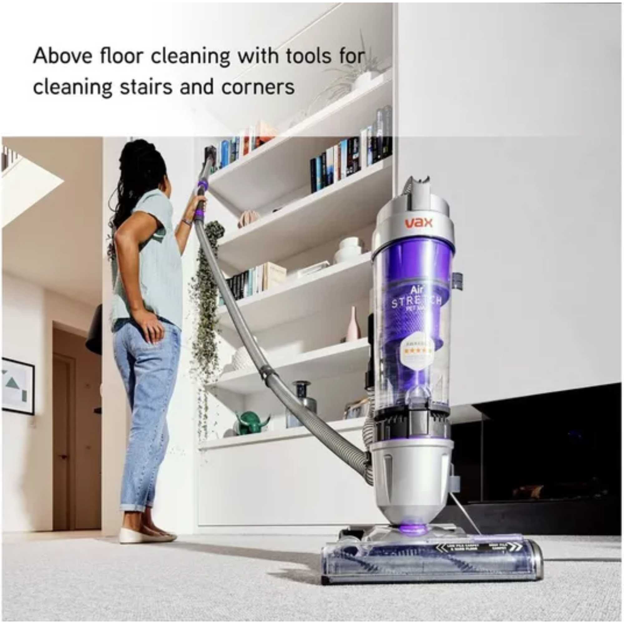 Air Stretch Pet Max Corded Upright Vacuum Cleaner - U85-AS-PME