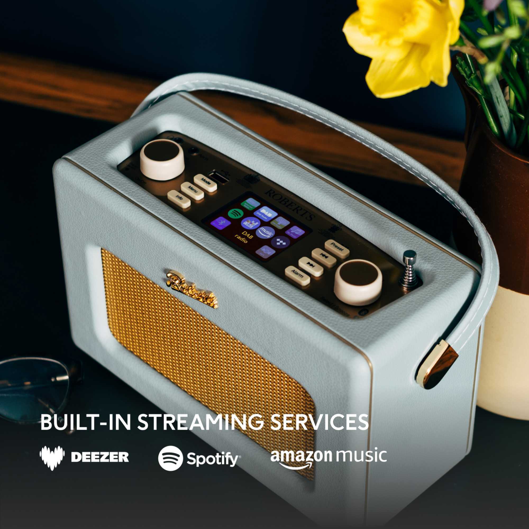 Revival iStream 3L DAB/FM Radio with Bluetooth - Duck Egg Blue