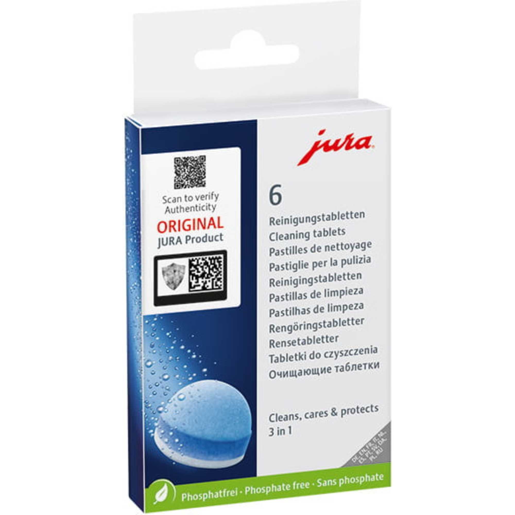 24225 3 Phase Cleaning Tablets 6 Pack