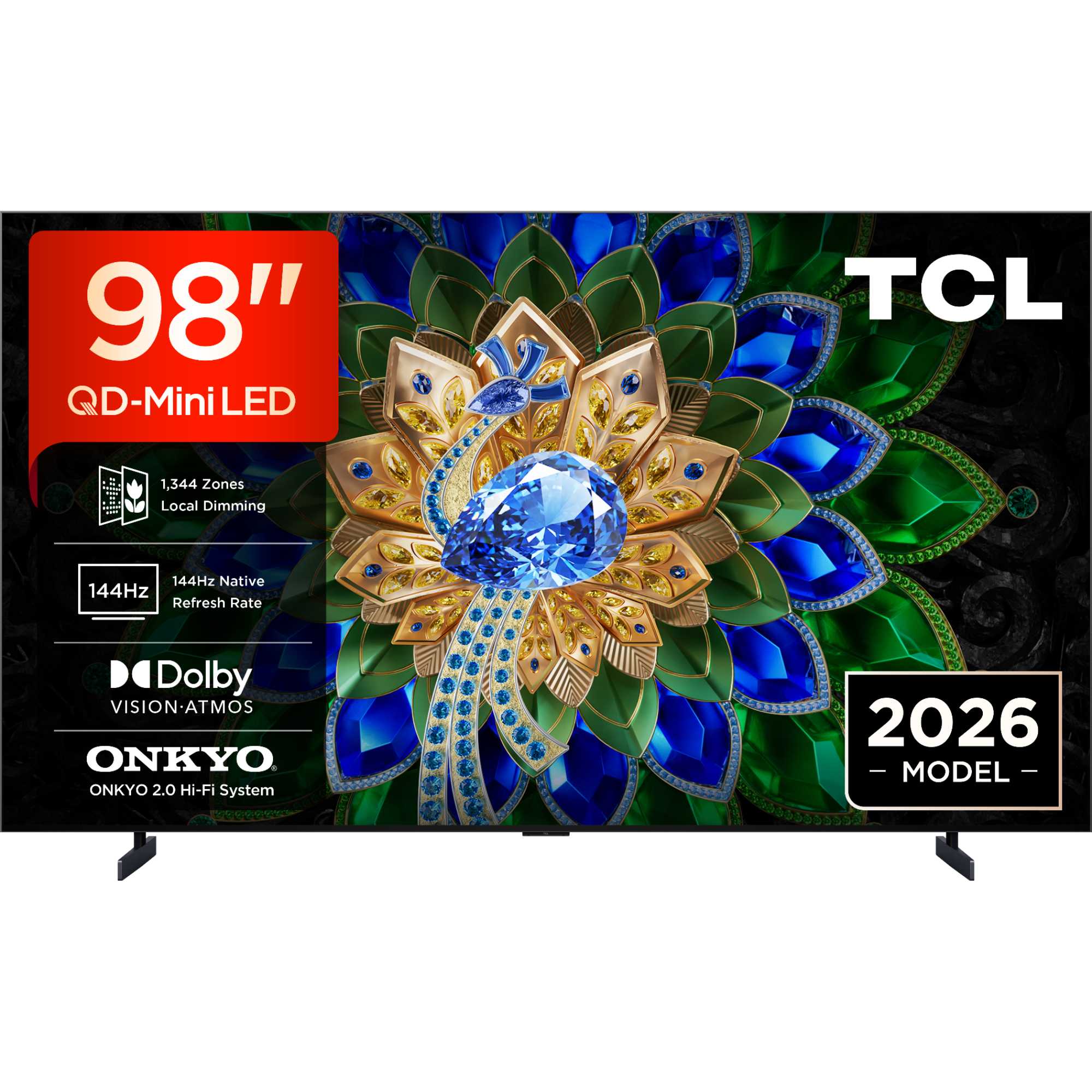 A400U 98" 4K Ultra HD QD-Mini LED HDR Smart TV - 98A400U-UK
