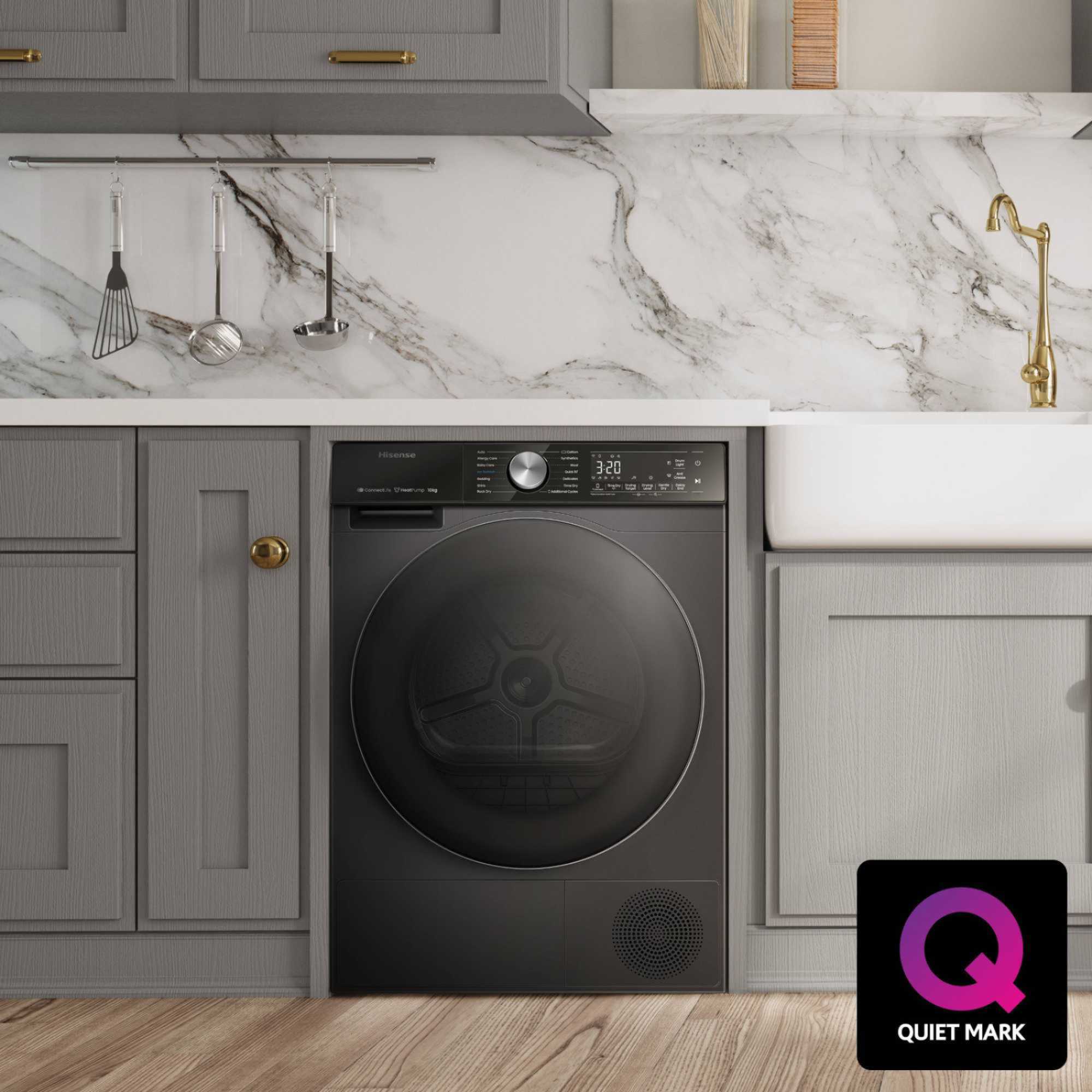 DH5S102BB 10kg Heat Pump Tumble Dryer - Black