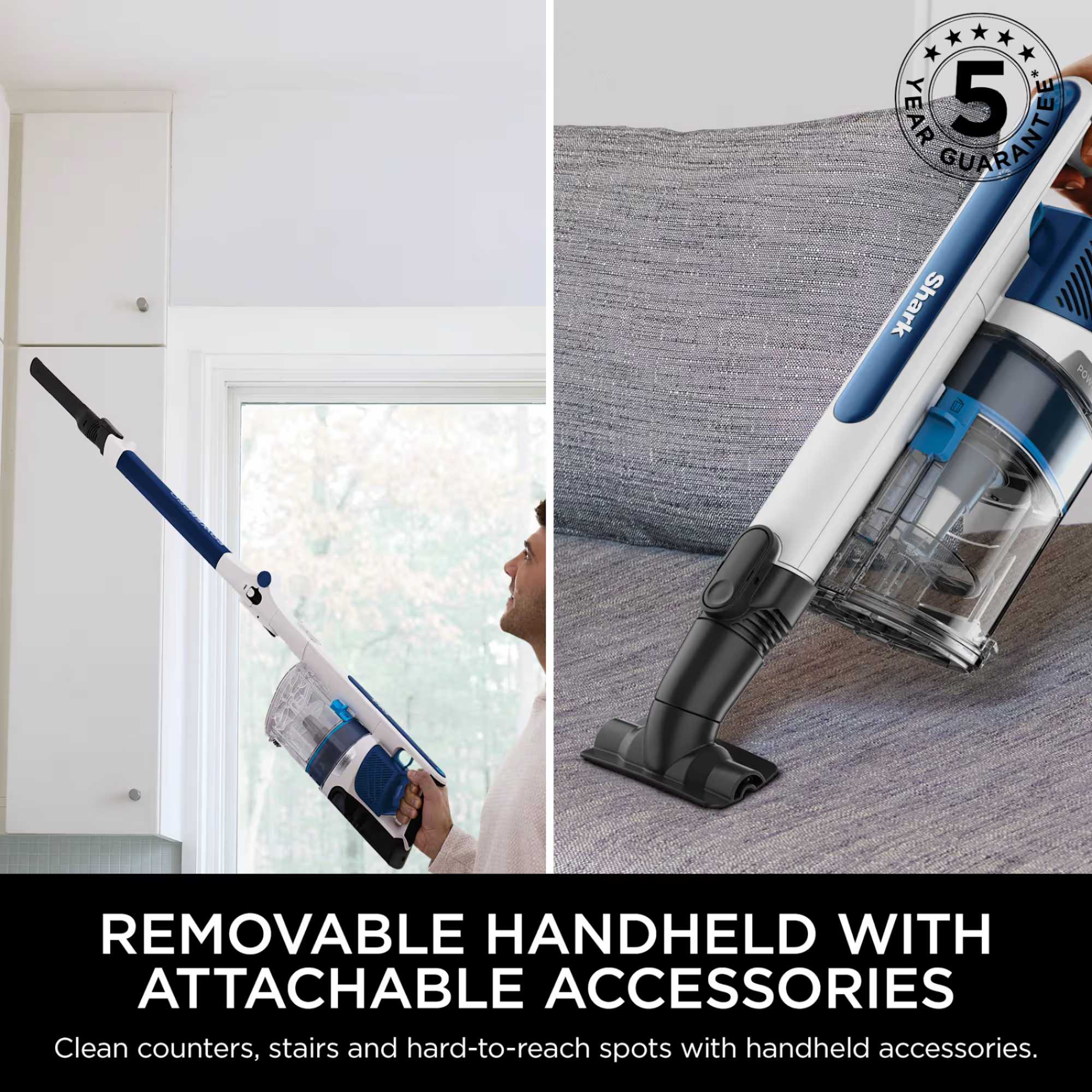 IZ380UK PowerPro Cordless Stick Vacuum with Anti Hair Wrap & Floor Detect