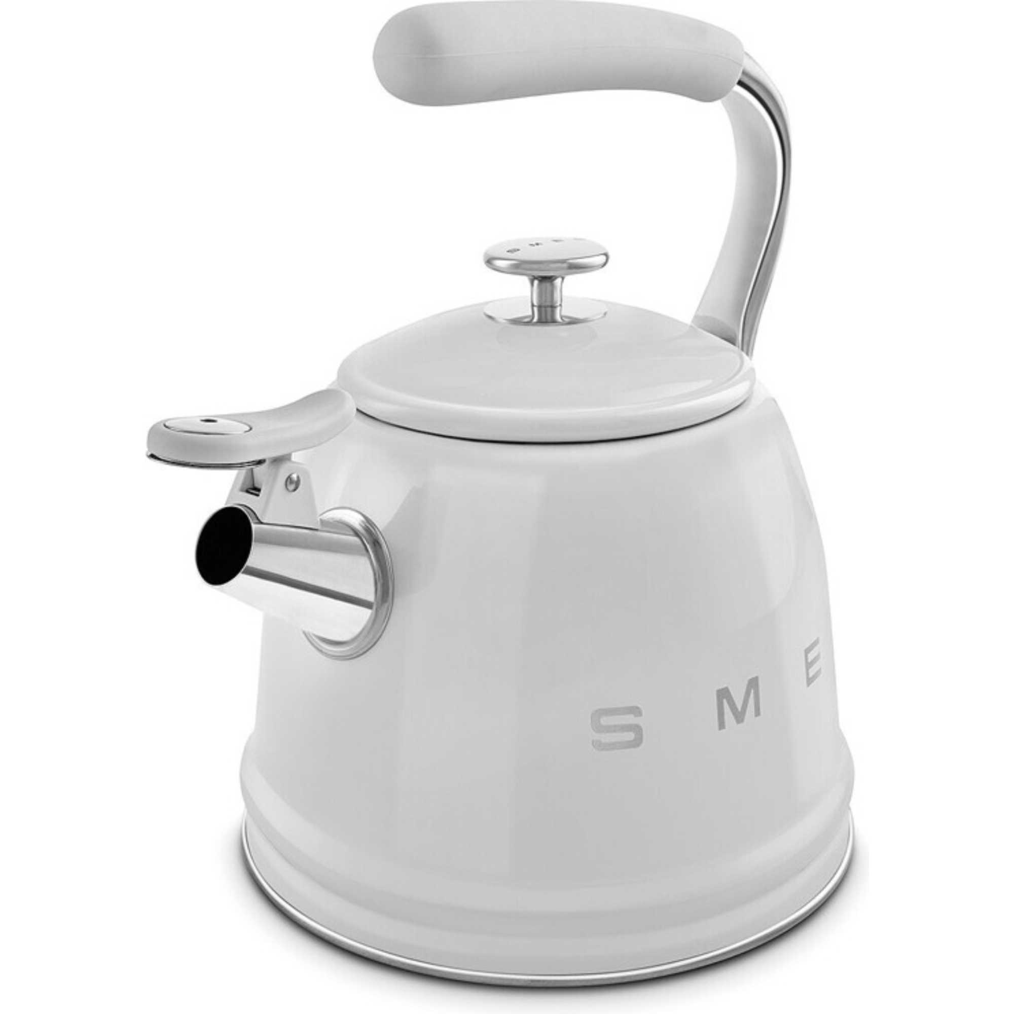 WKF01SS 2.3L 50s Style Whistling Kettle - Stainless Steel