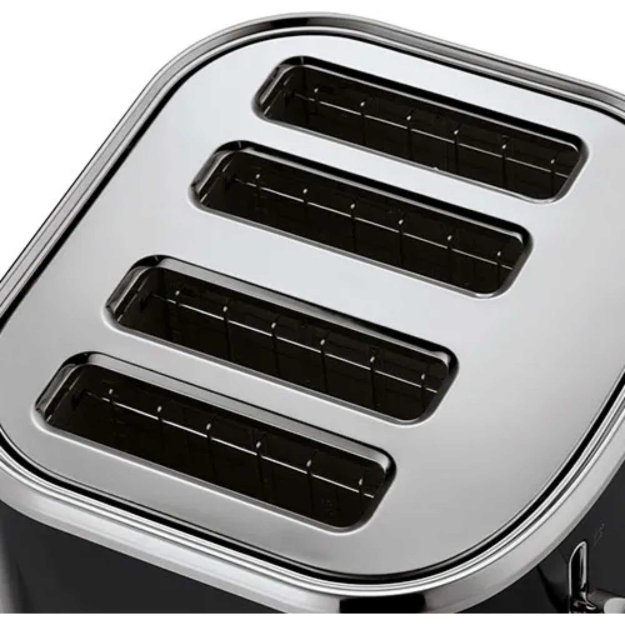 26292 Stylevia 4 Slice Toaster - Black