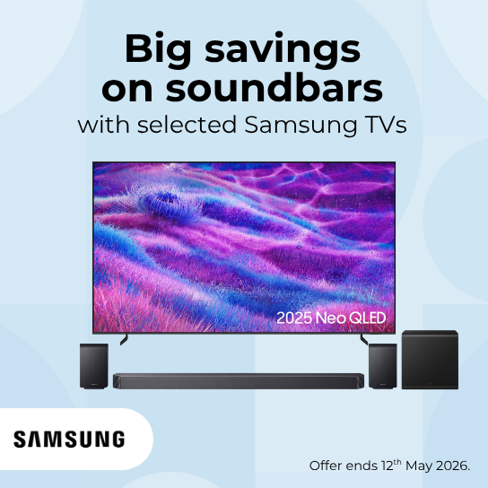Samsung big savings on soundbars