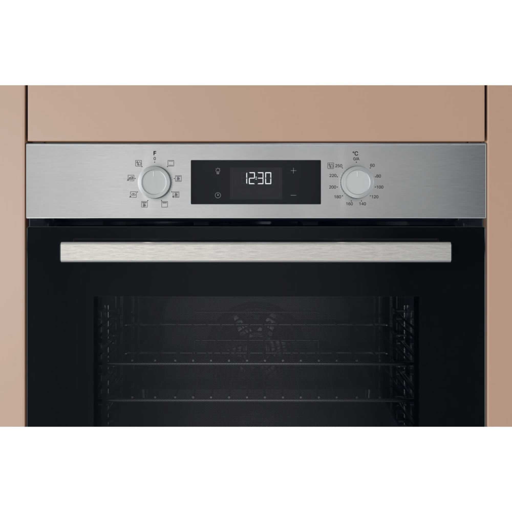 HO 255H X UK Class 2 Multiflow Single Electric Fan Oven - Stainless Steel