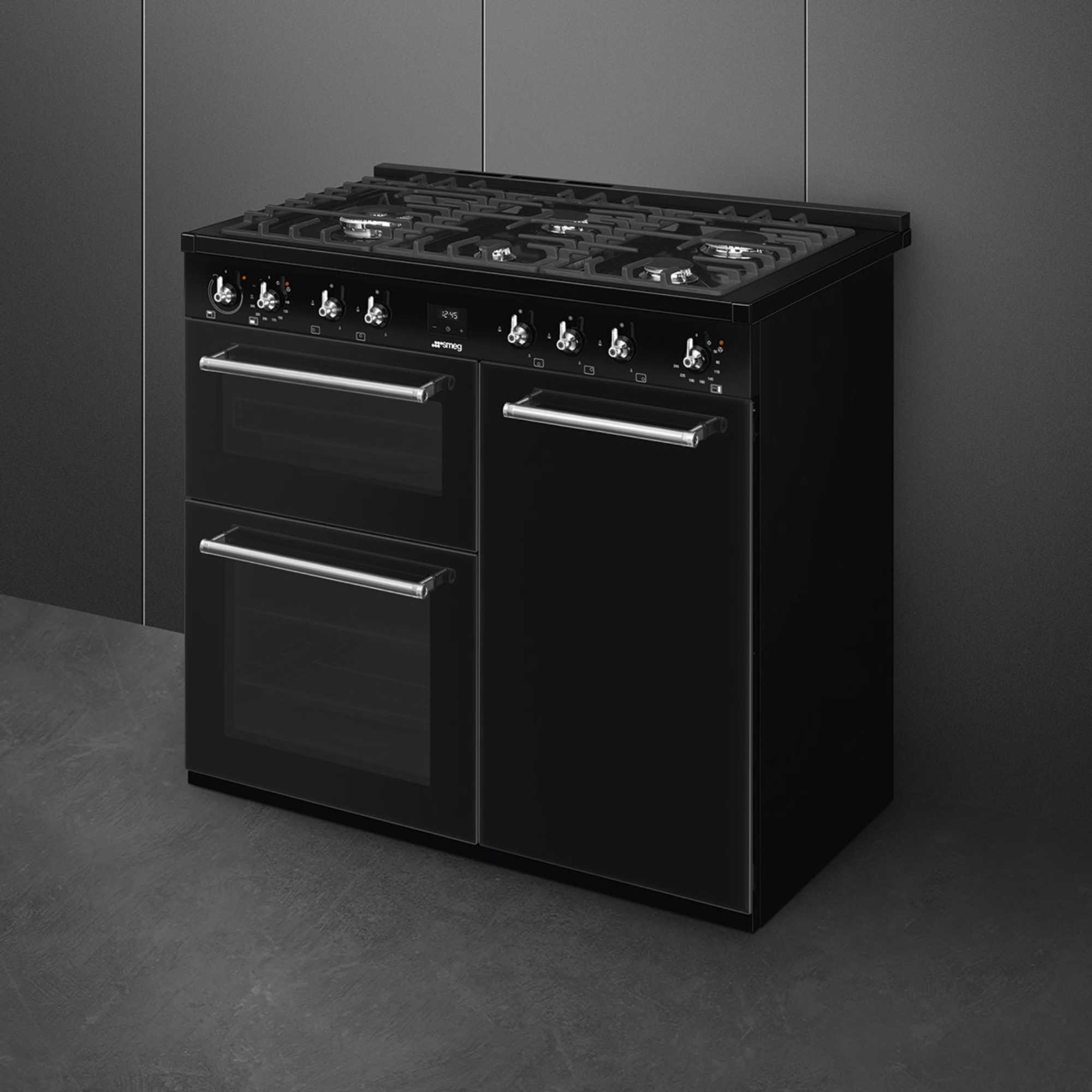 Concert Classic 100cm Dual Fuel Range Cooker - CX103GMBL