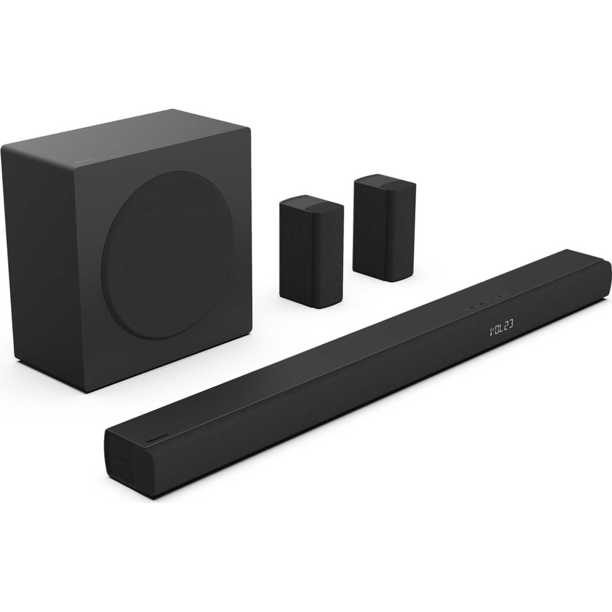AX5100Q 5.1ch Dolby Atmos Soundbar with Wireless Subwoofer