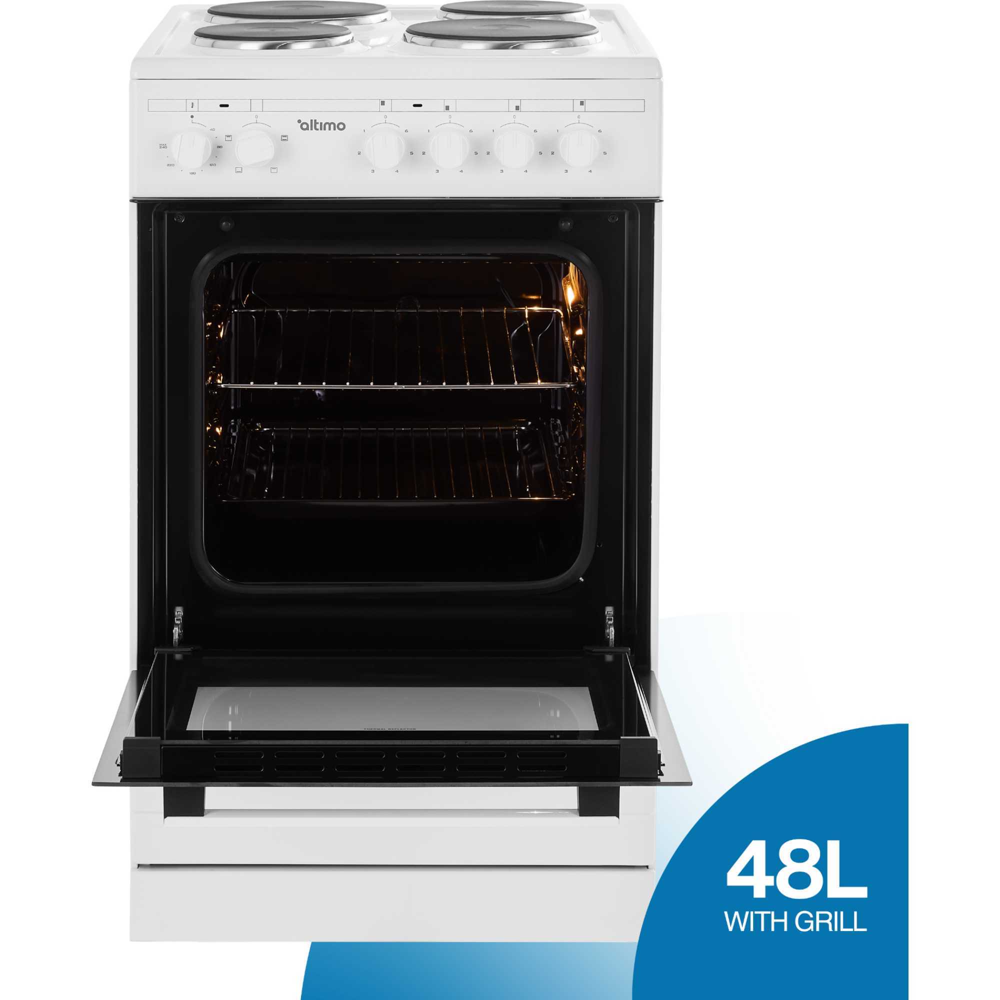 CESS502W 500mm Electric Single Cavity Cooker - White