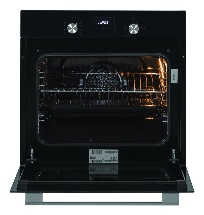 C60BIMFBL 60L Built-in Single Oven - Black