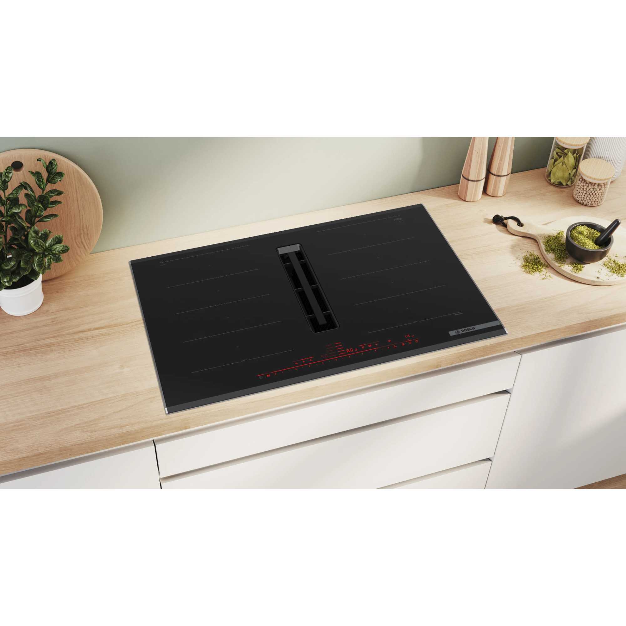 Series 8 PXX875D67E Induction Hob 4-Plates - Black