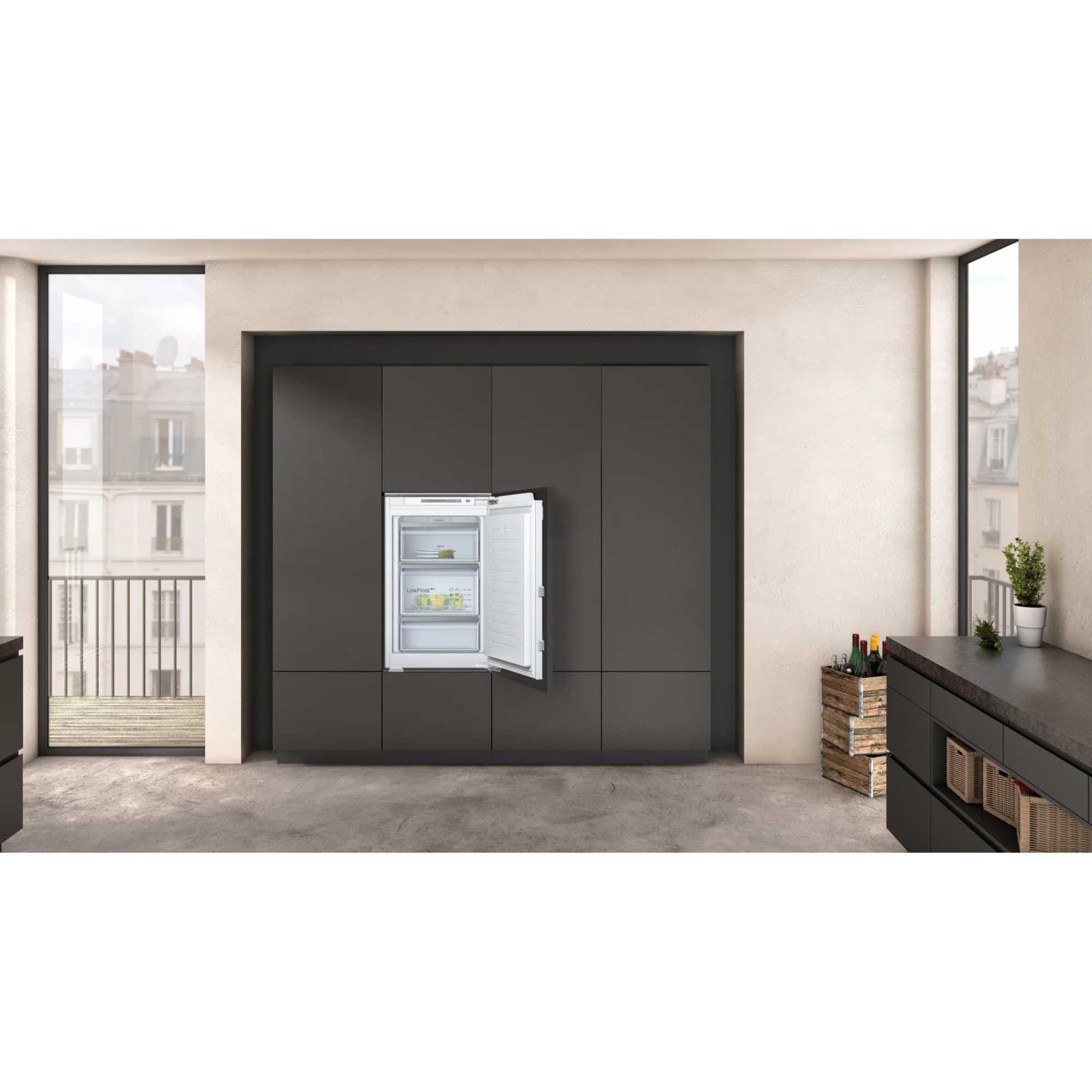 GI1216DE0 N 70 96l Low Frost Built-In Freezer