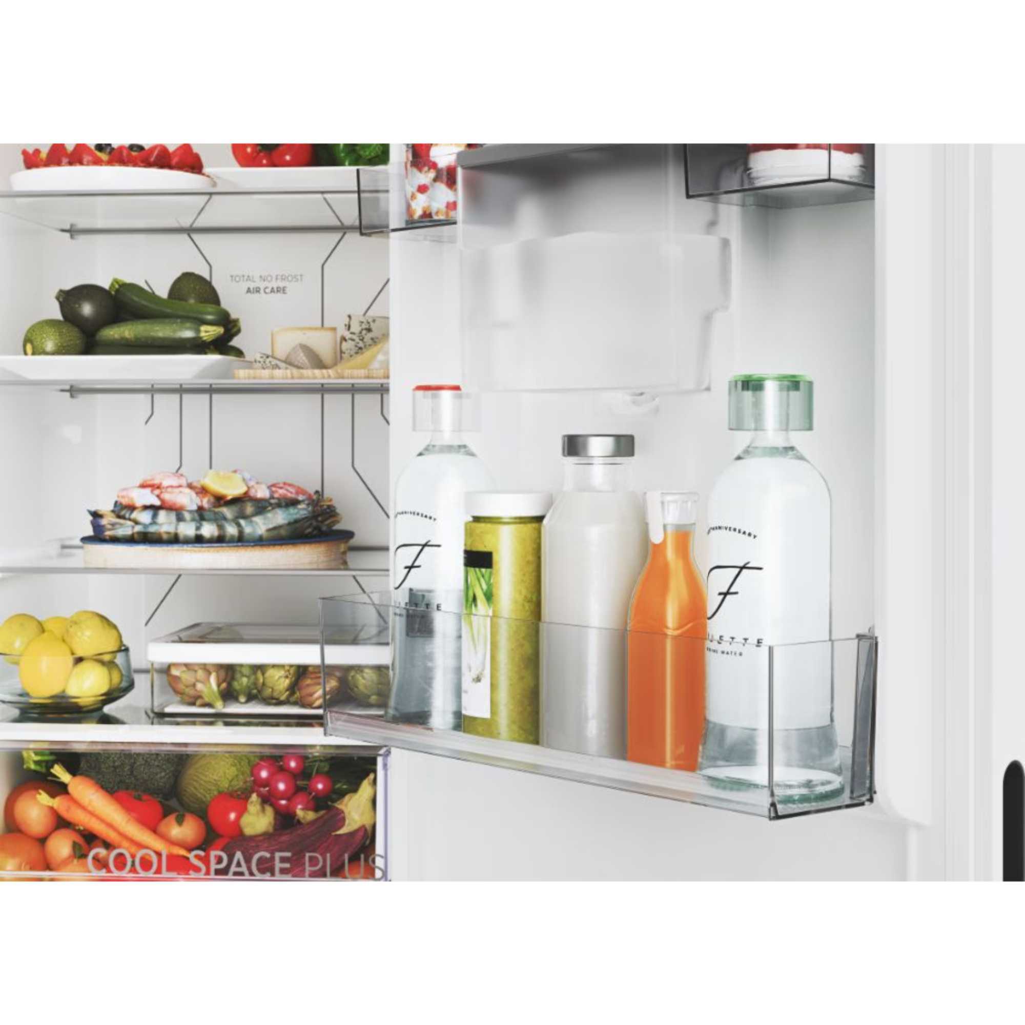 HOCE4T618EWWK 339L No Frost Fridge Freezer with Water Dispenser - White