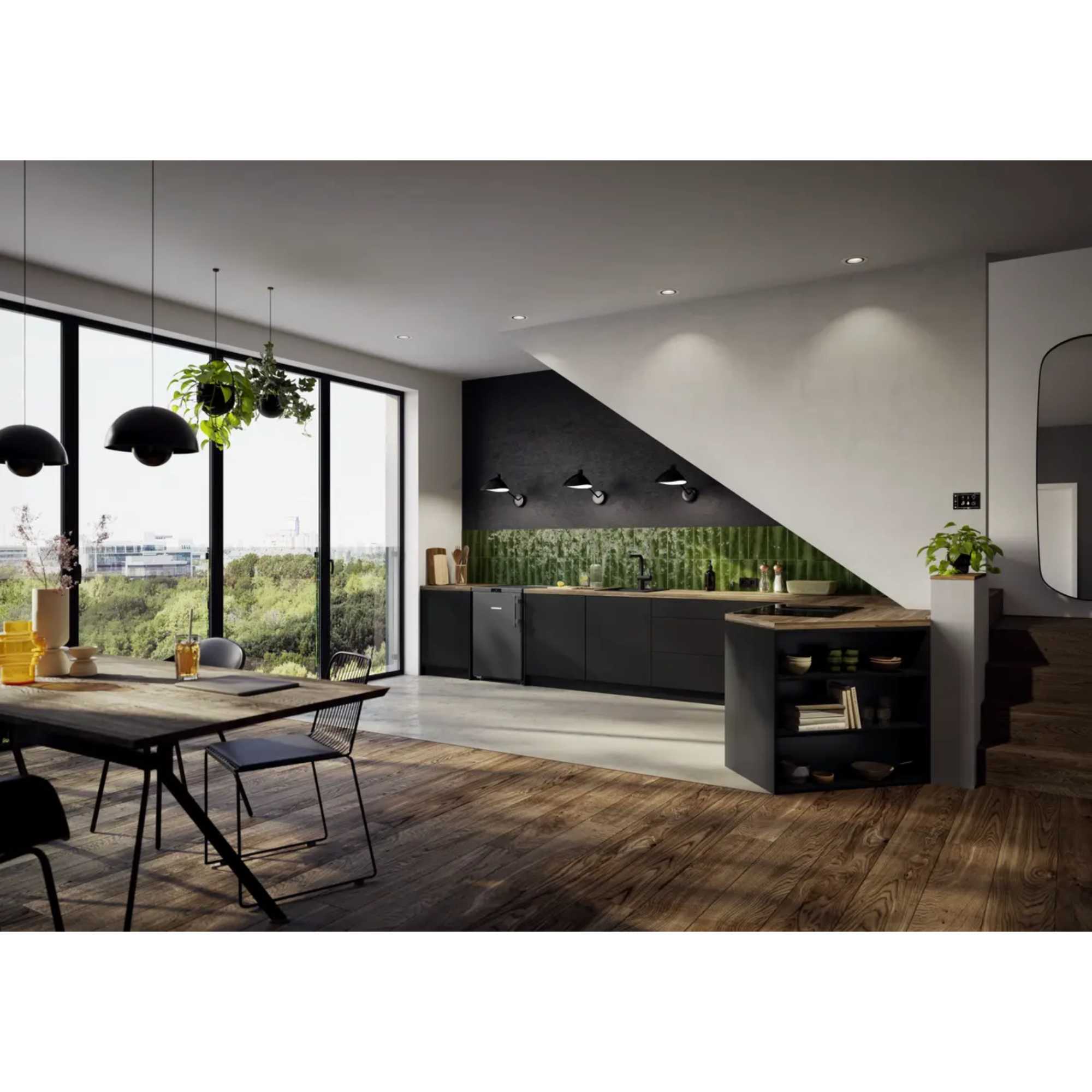 FDgd 1404 Pure 107l SmartFrost Undercounter Freezer - Dark Grey