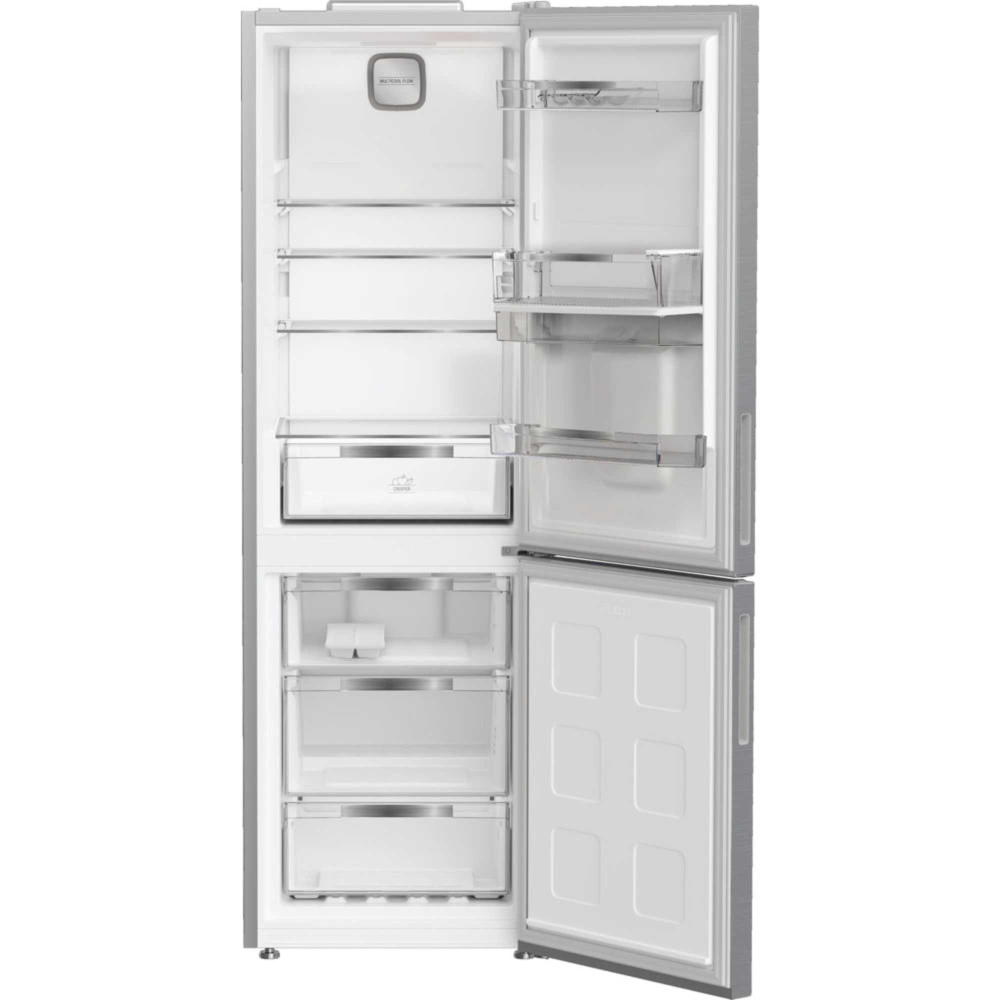 HPK 26363W XP4UK Dual No Frost 60/40 Fridge Freezer with Even Flow - Inox