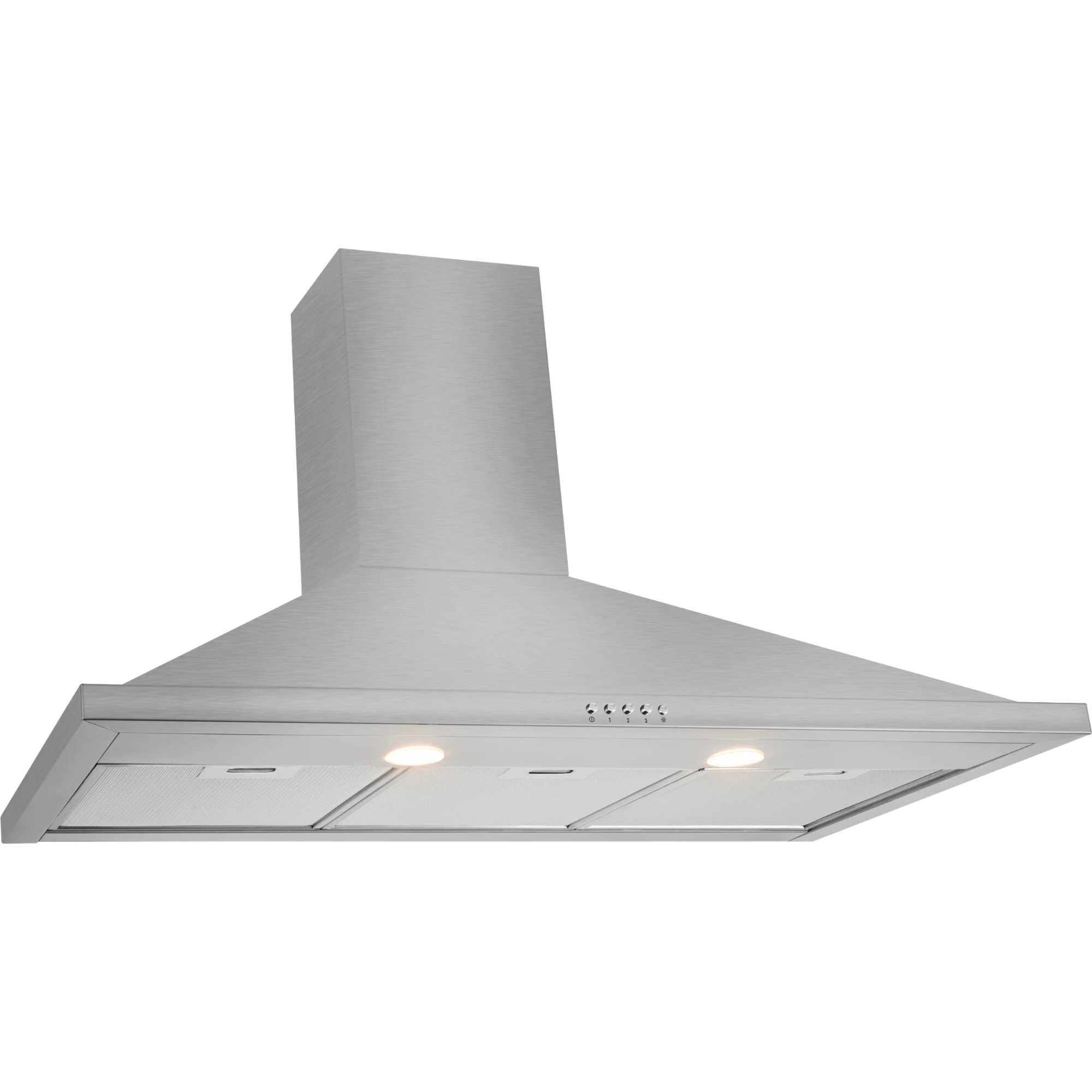 H92PX 90cm Traditional Chimney Hood - Stainless Steel