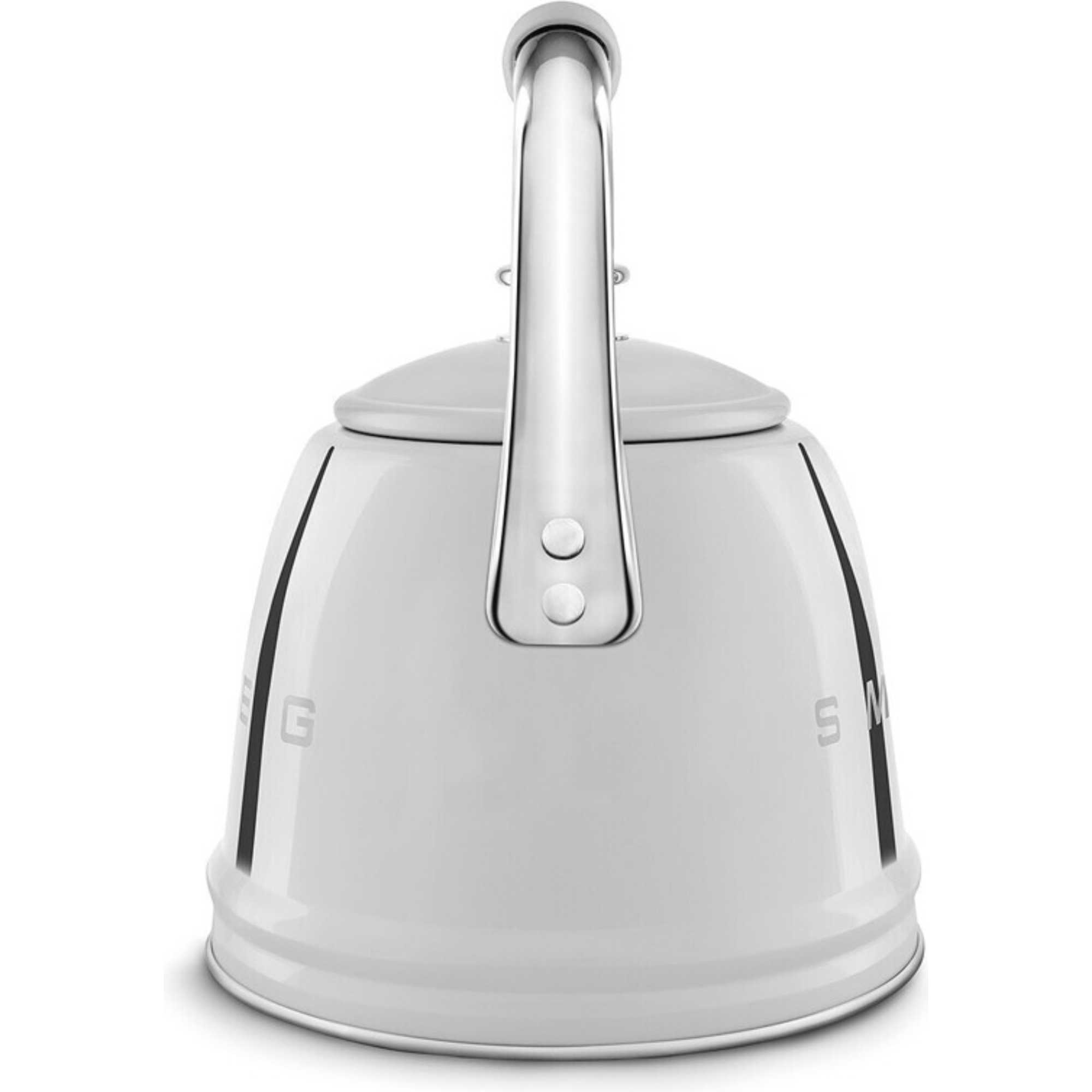 WKF01SS 2.3L 50s Style Whistling Kettle - Stainless Steel