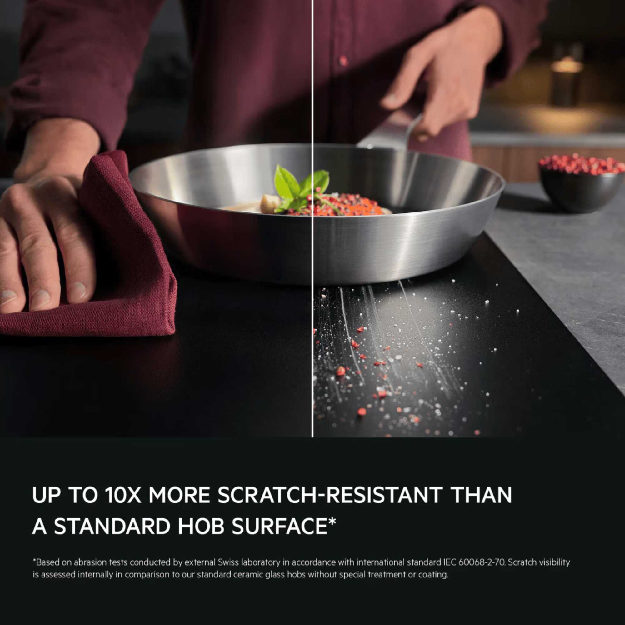 6000 SO64IB0BFZ SaphirMatt Bridge 60cm Induction Hob - Black