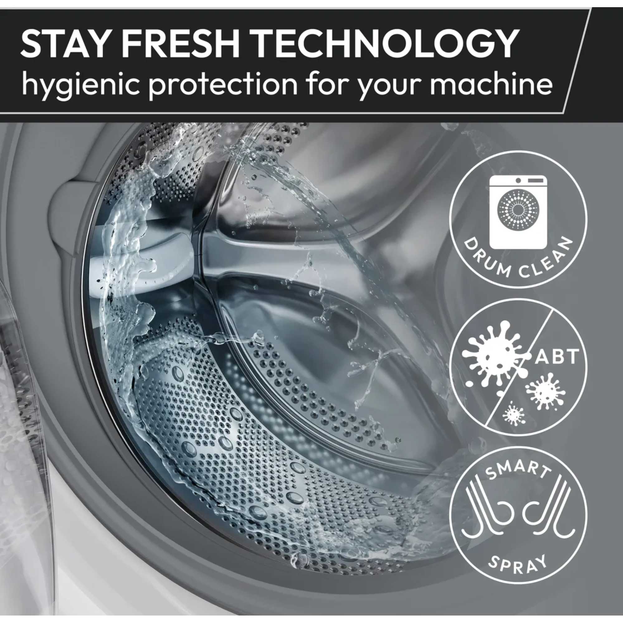 8kg 1400rpm Washing Machine - HGD48SB8BC-80
