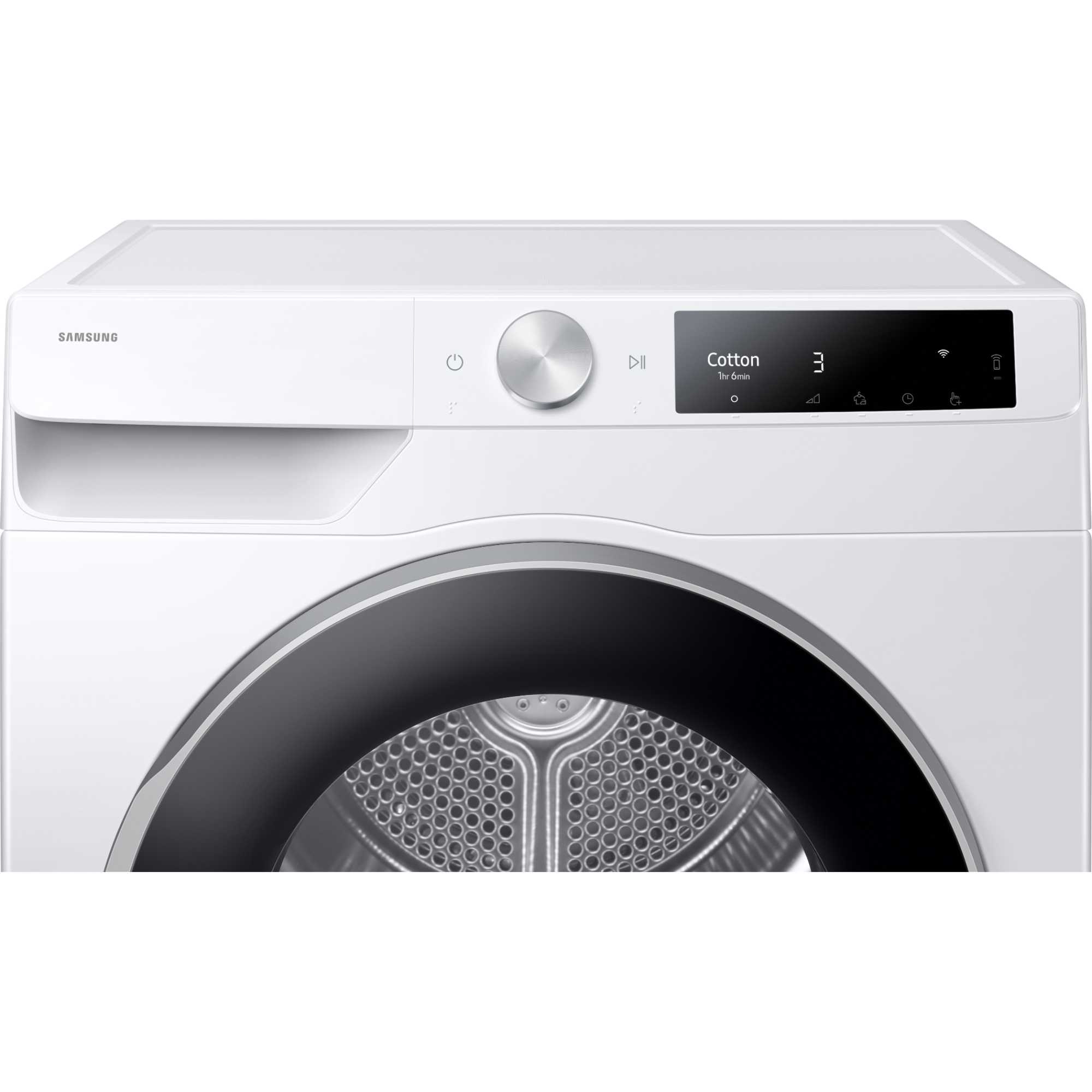 DV90T6240LE Series 7 9kg Heat Pump Smart Tumble Dryer - White