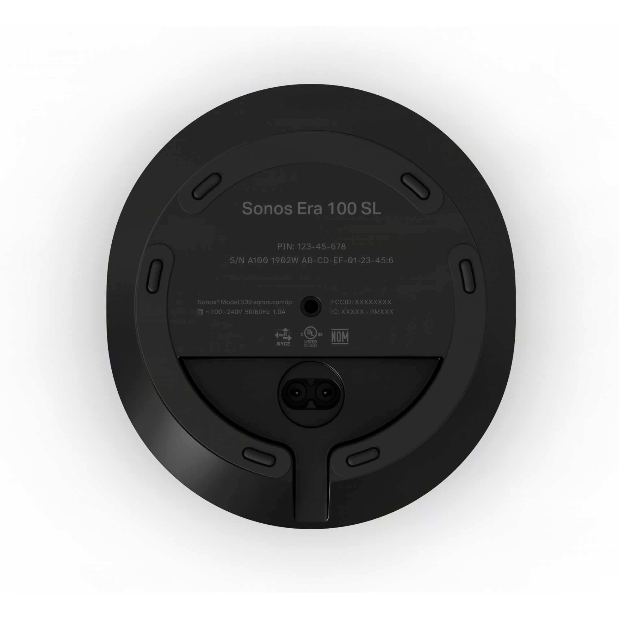 Era 100 SL Next-Gen Home Bookshelf Speaker - Black