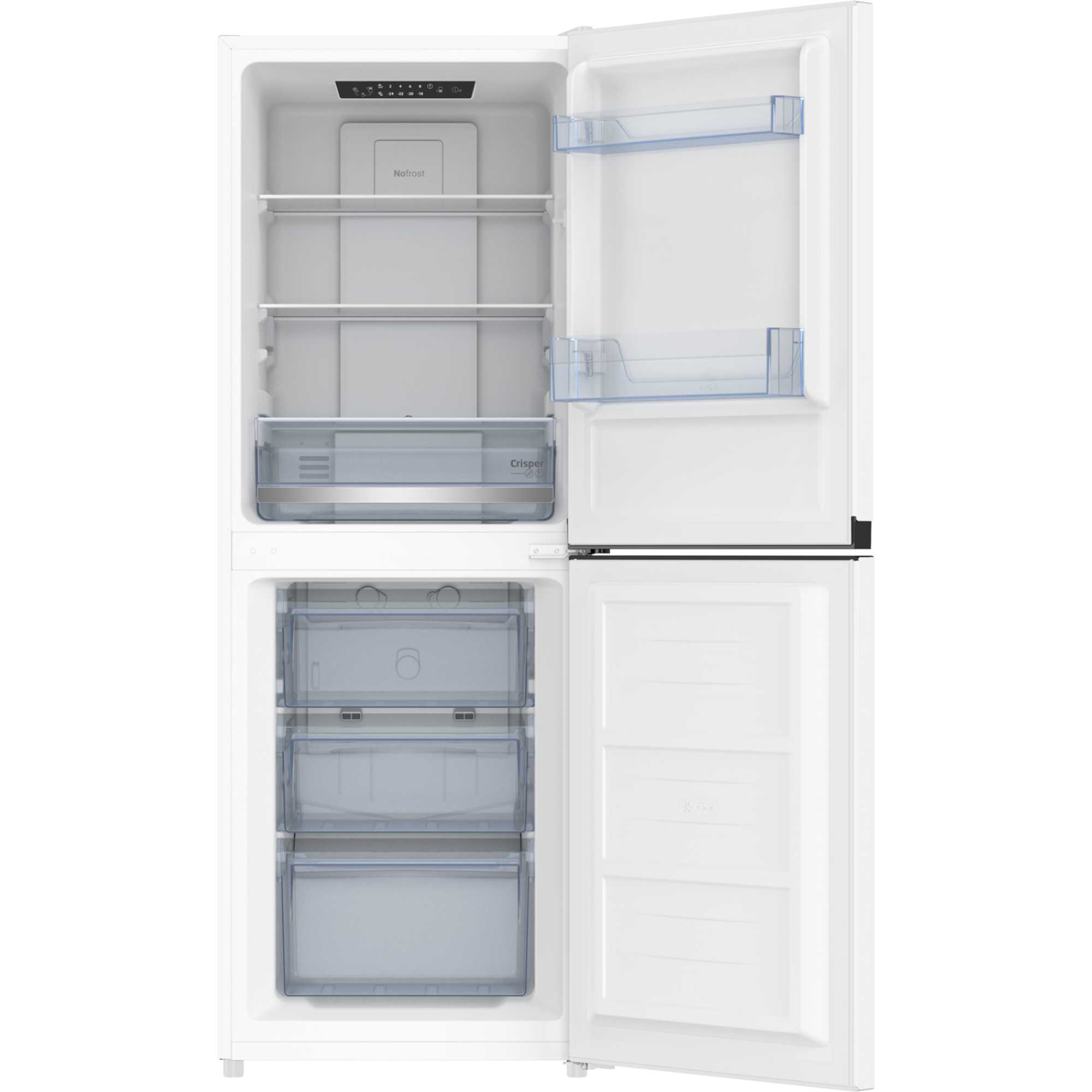 Beko Frost Free Fridge Freezer, 50/50, E Rated, Freestanding White Ccne4552w - Image 2