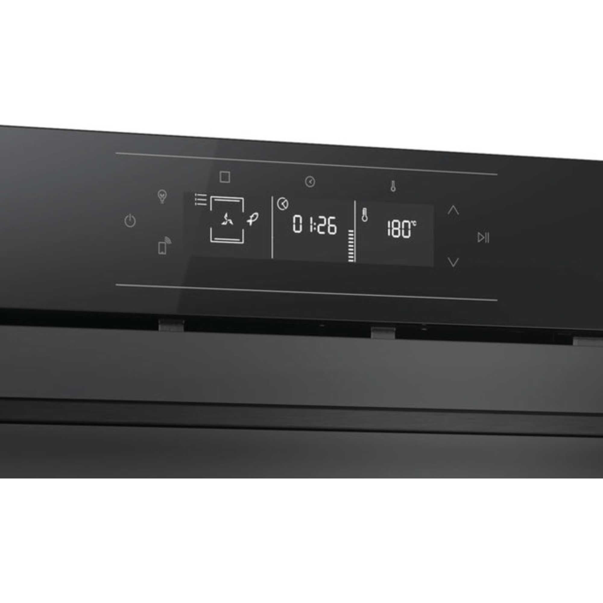 HO6M5G3HTB 78L Built-In Single Multifunction Oven - Black