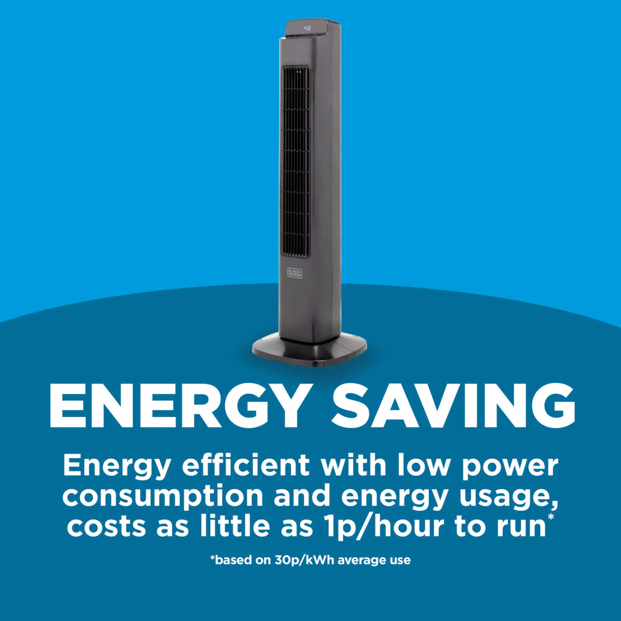 BXFT50008GB Smart Tower Fan - Black