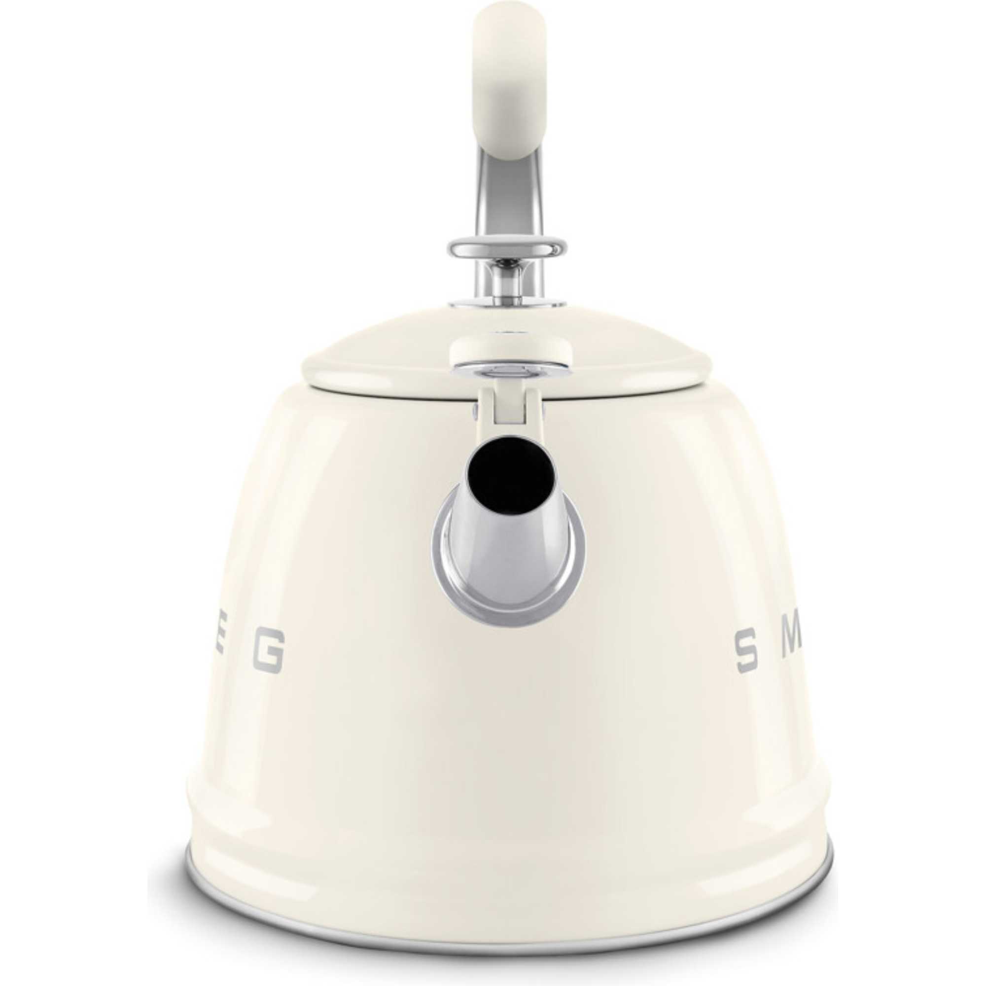 Smeg WKF01CR 2.3L 50s Style Whistling Kettle - Cream