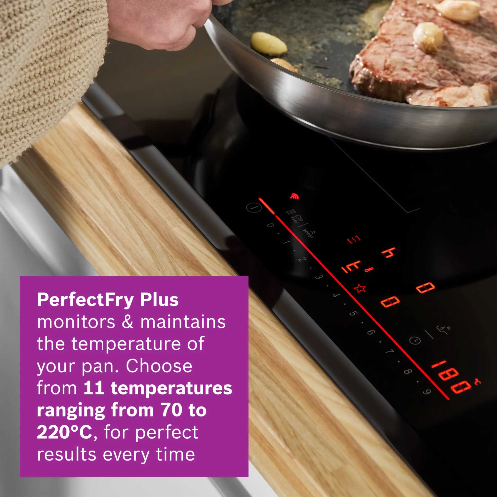 PIX631HC1E Series 6 60cm Induction Hob - Black