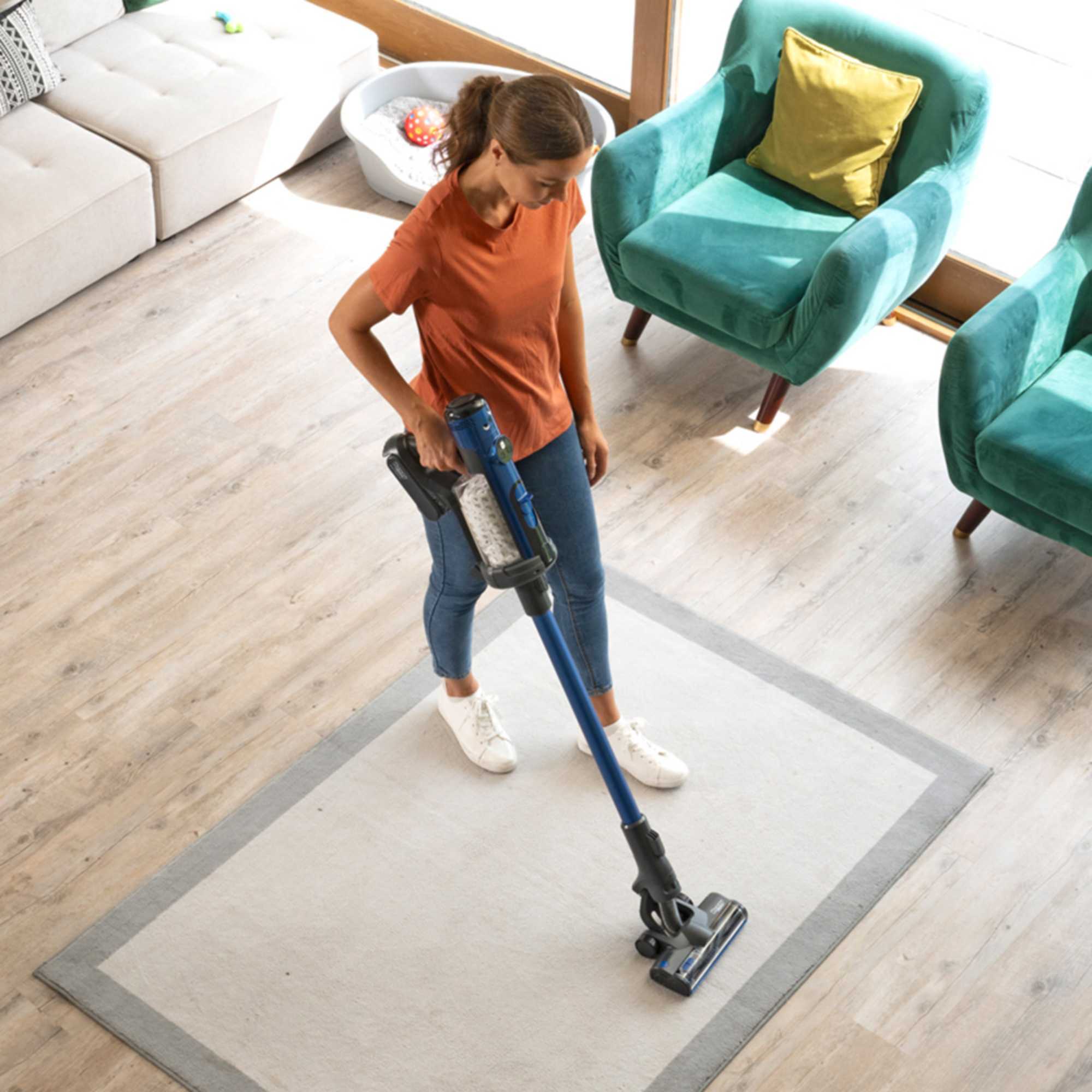 HEN100PET Quick 1L Vacuum Cleaner - Blue