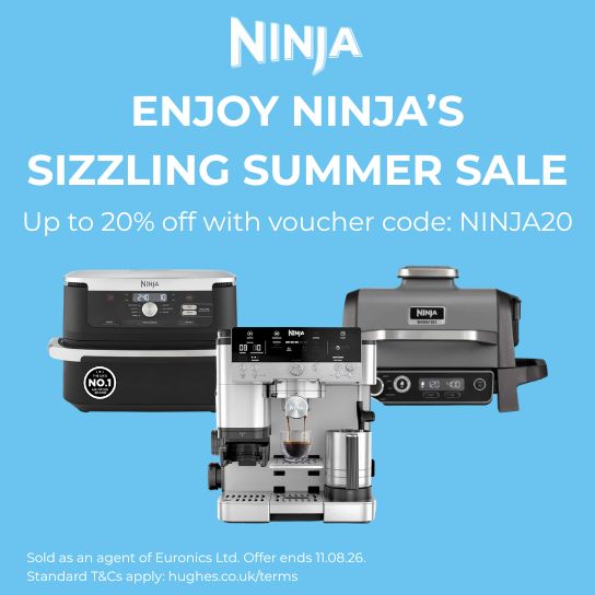 Ninja up to 20 percent off