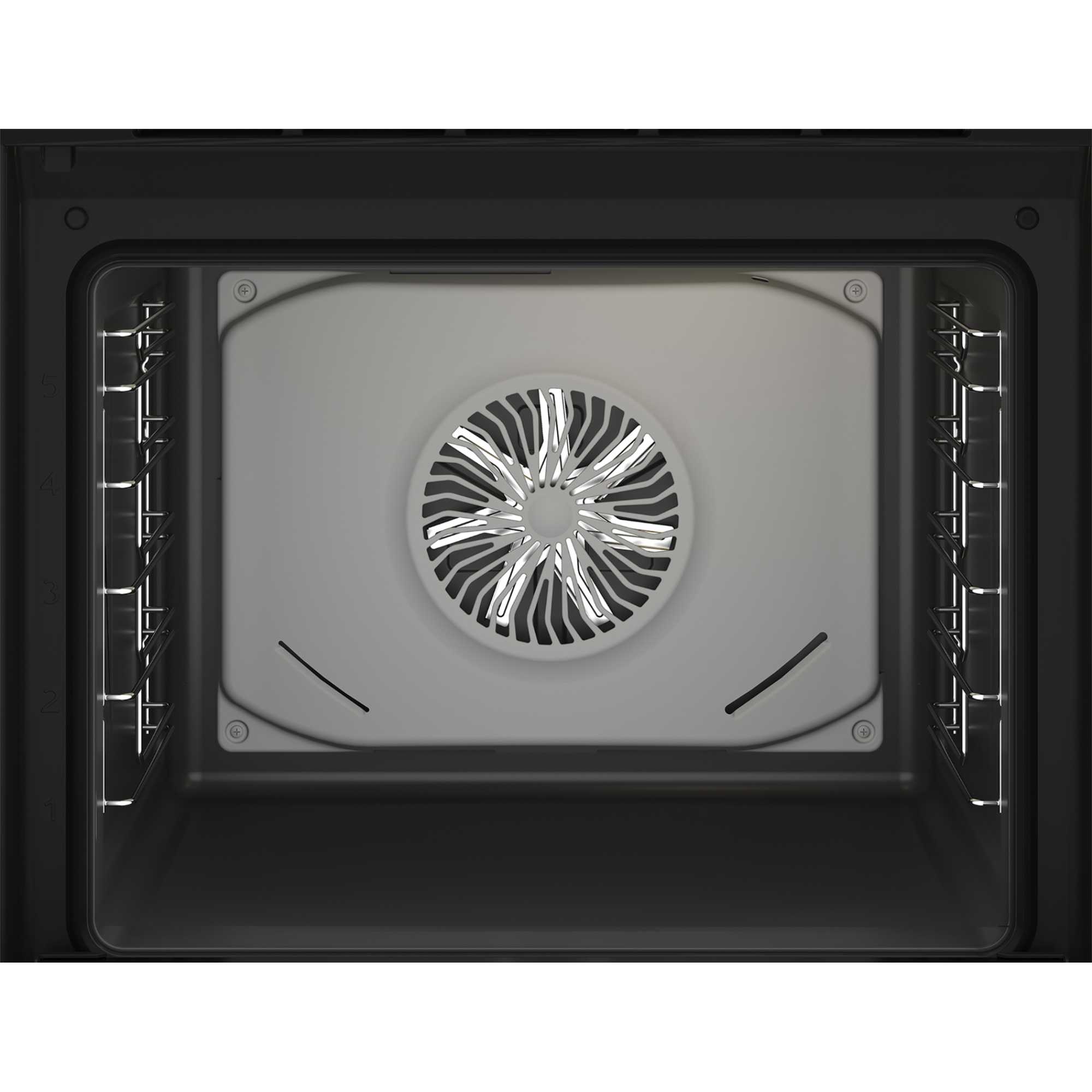 RODN9202DX 59.4cm Built In Electric Double Oven - Dark Steel