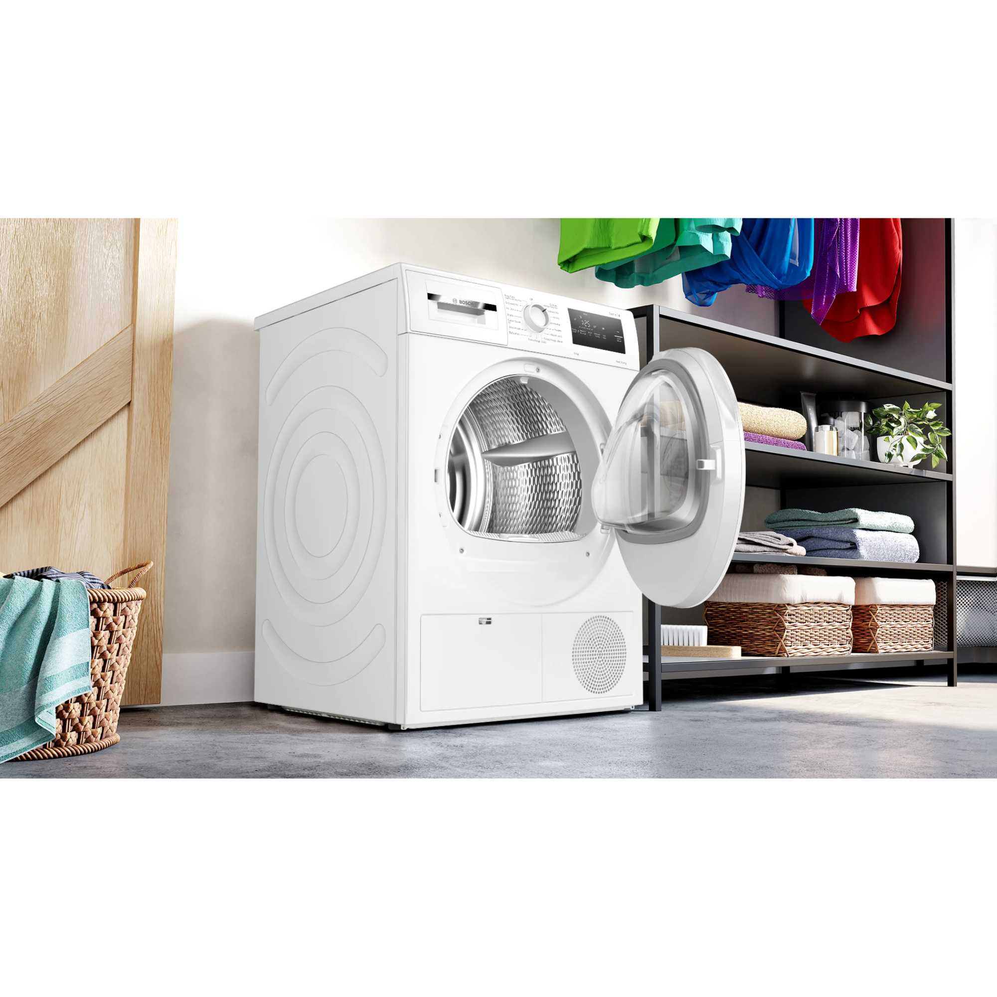 WTH85225GB Series 4 8kg Heat Pump Tumble Dryer - White
