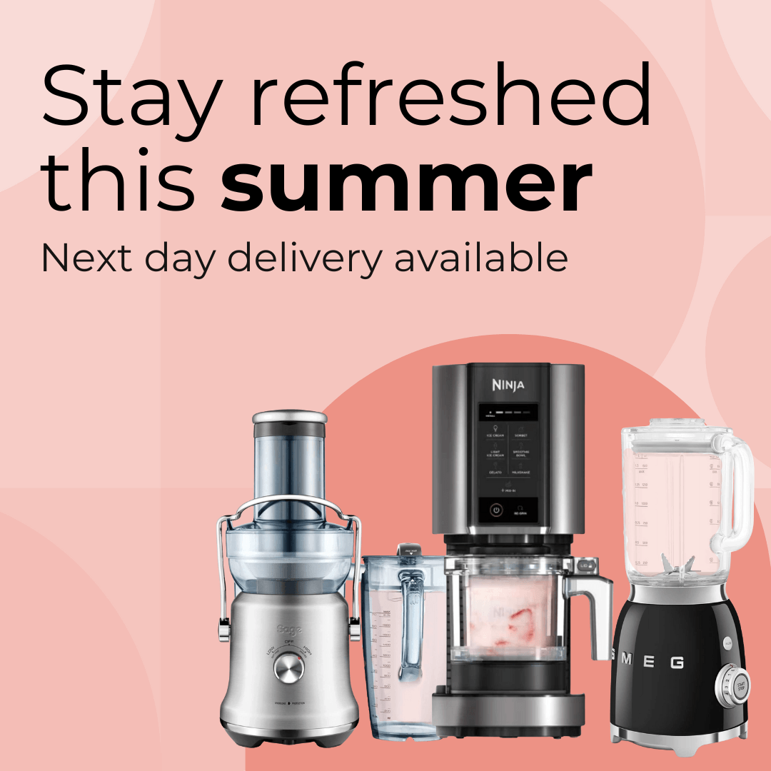 Keep cool this summer with our range of juicers, blenders and ice cream makers