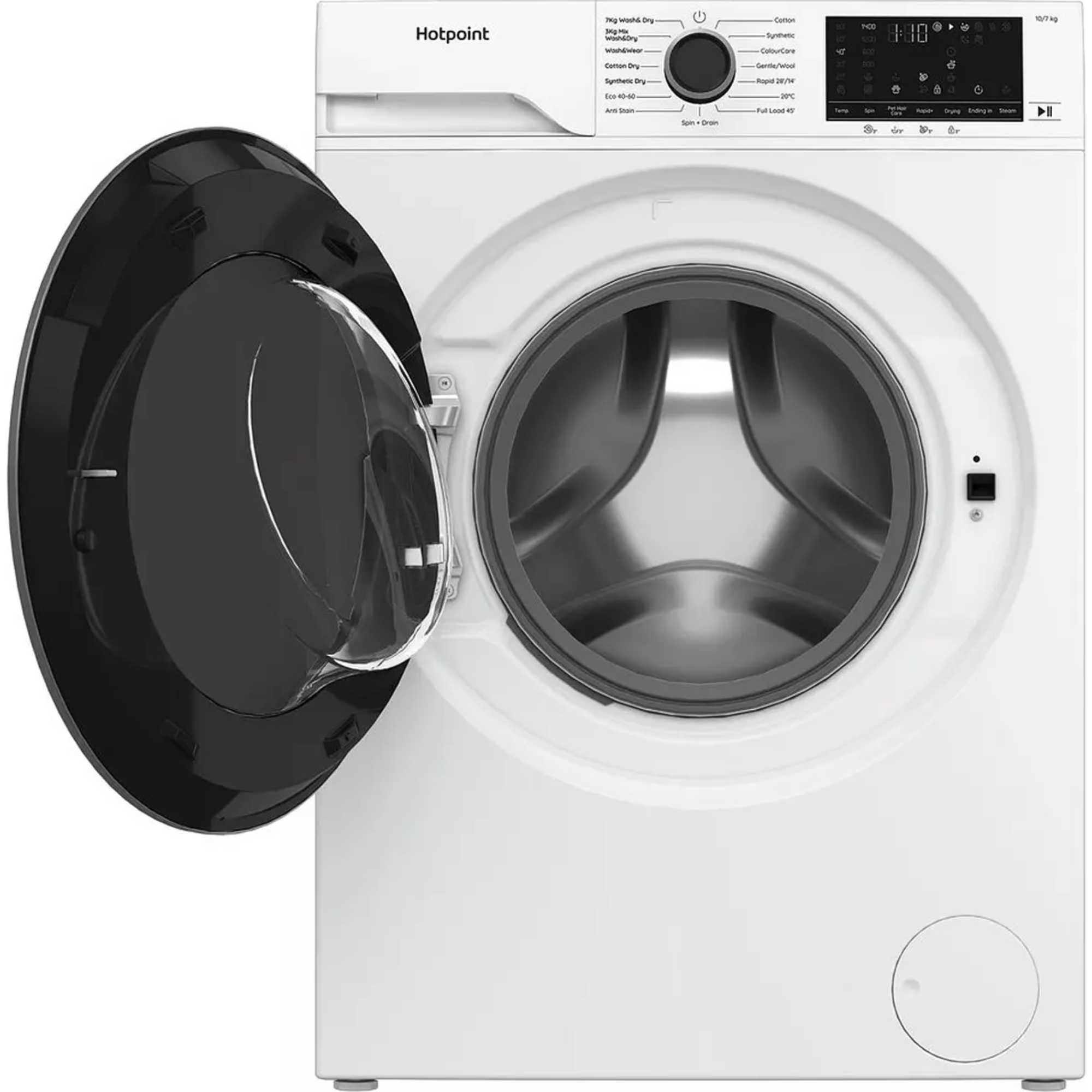 10kg Wash 7kg Dry 1400rpm Washer Dryer - HBD1781ANTISTAIN