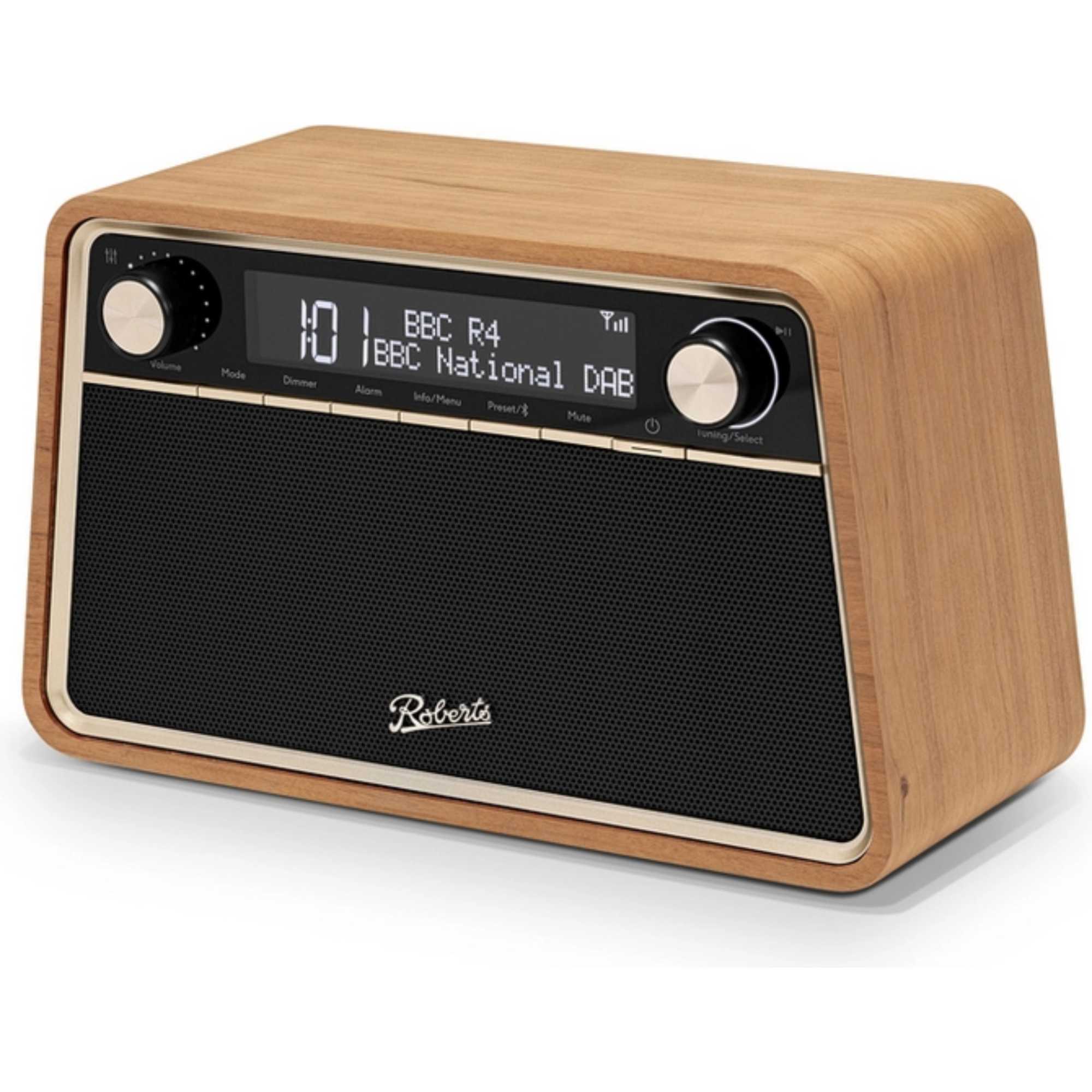 Reva DAB+/FM Table-top Radio - Cherry Wood