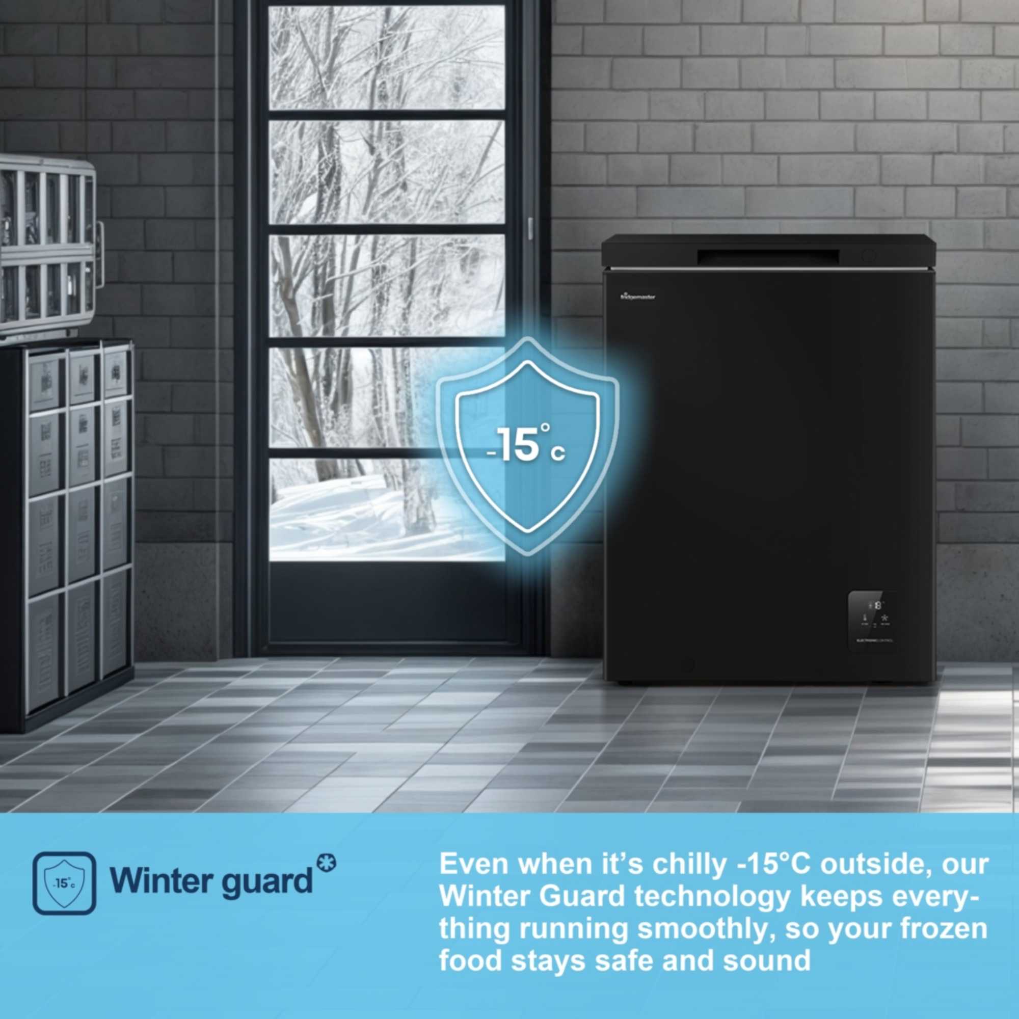MCF145EB 141L Chest Freezer