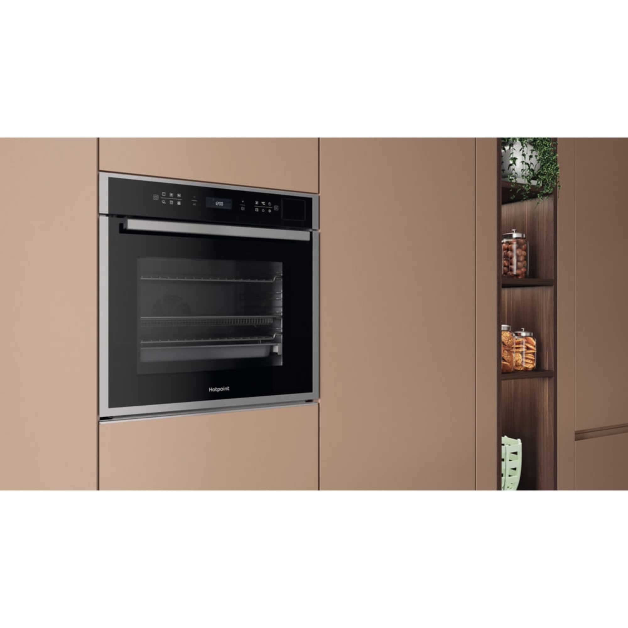 HOI6A8PT1SXUK Class 6 60cm Built-In Single Pyrolytic ActiveMultiflow Oven - Stainless Steel