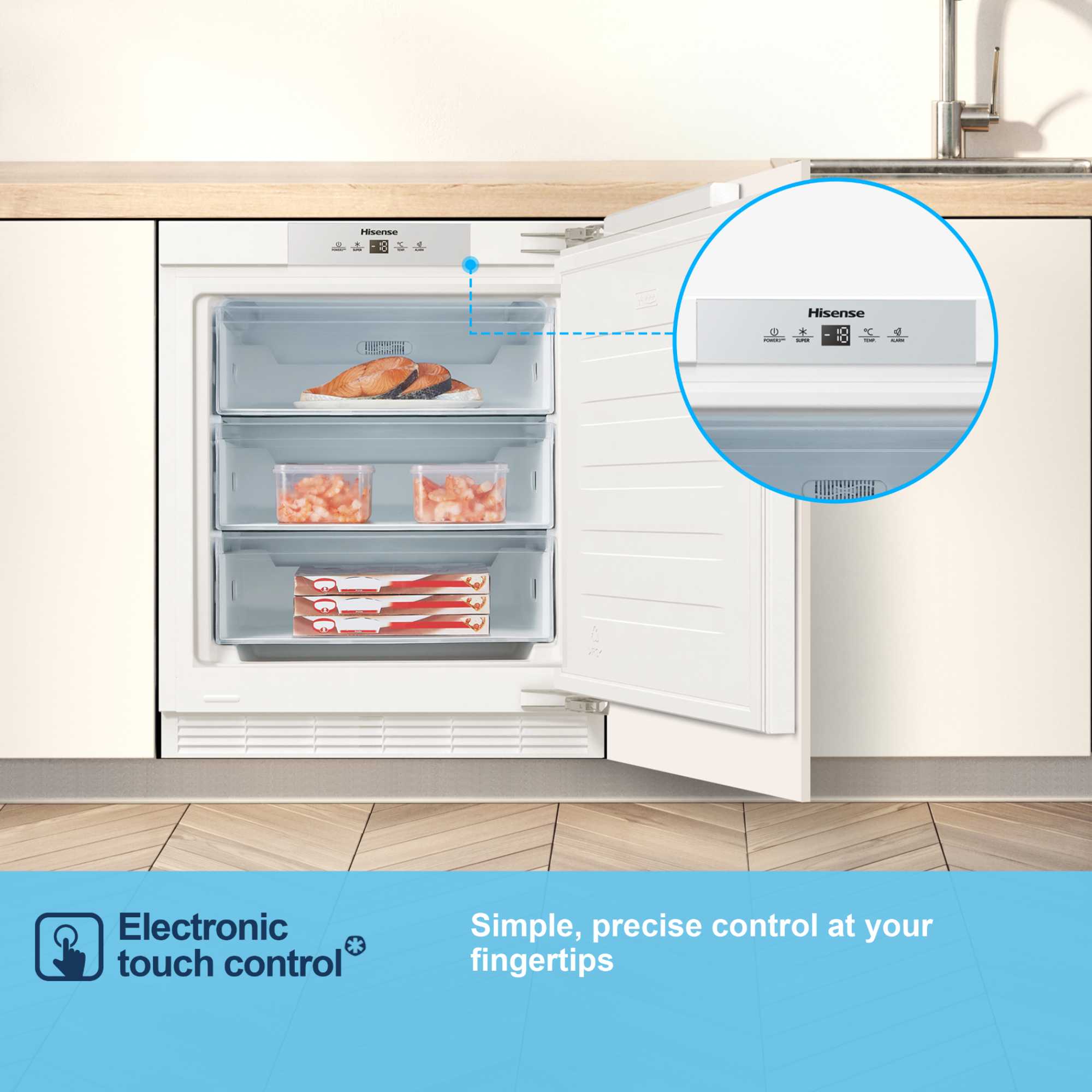 Built-In Undercounter Freezer Low Frost - MBUZ6097E