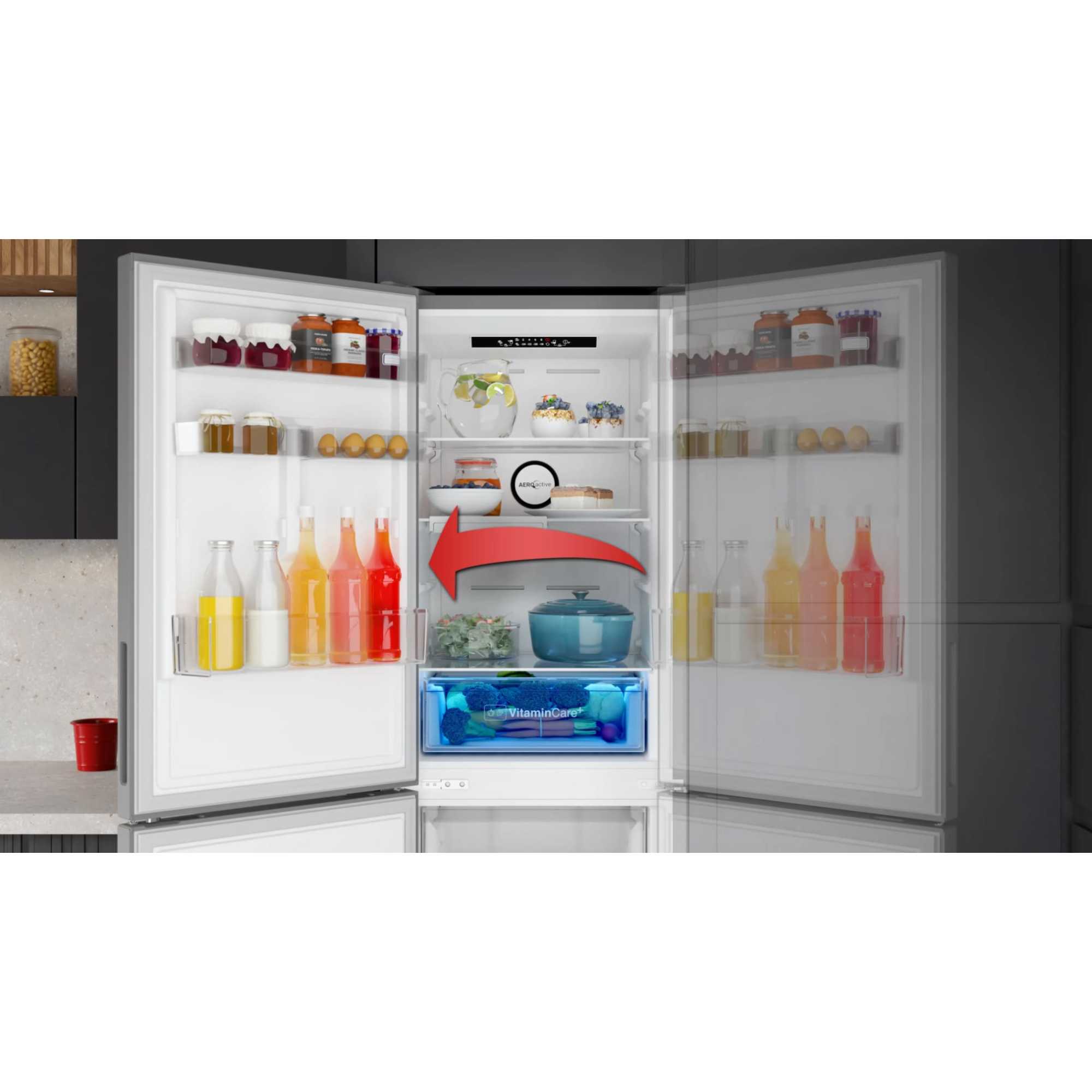 595mm Tall Larder Fridge - White - SSM4671P