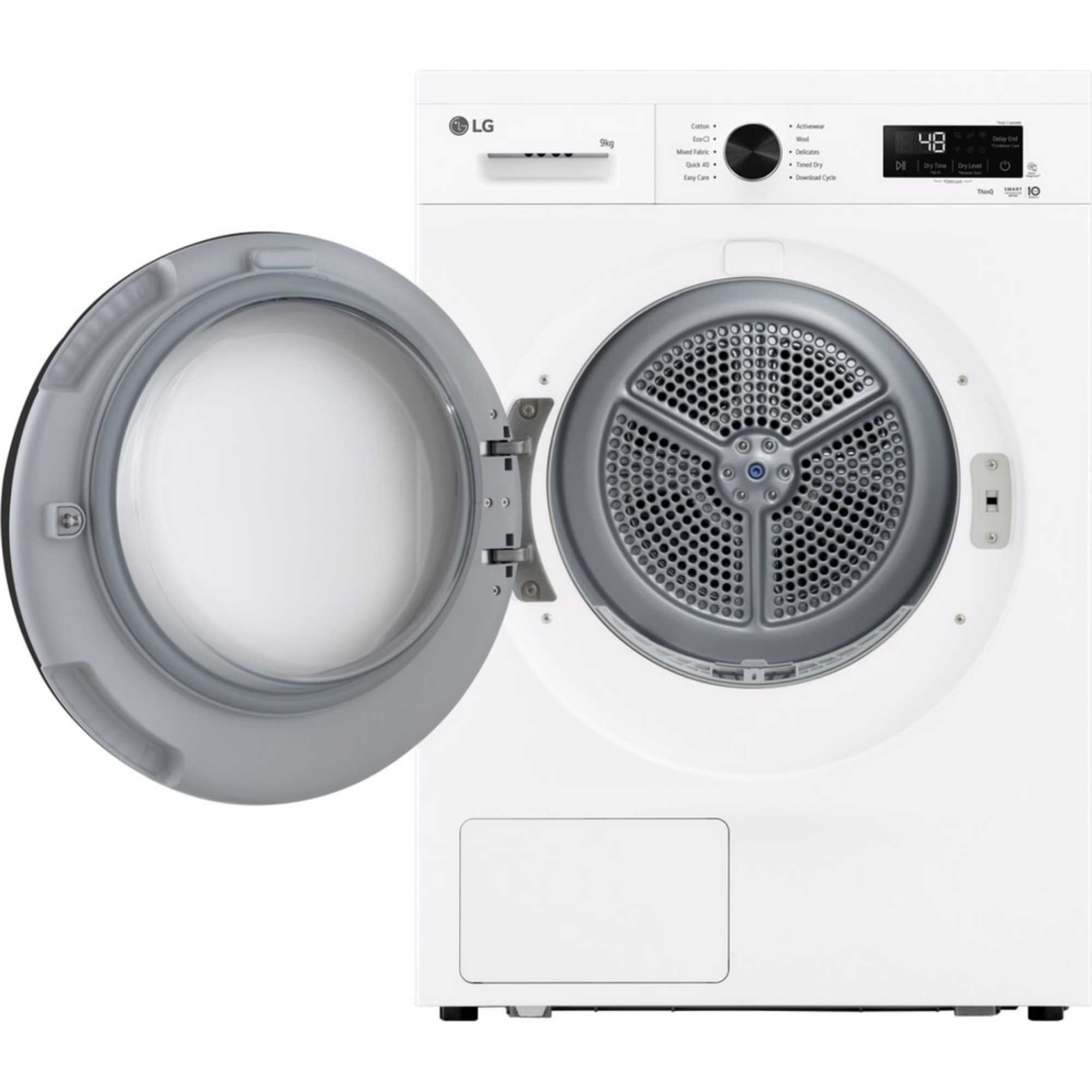 Series 2 ThinQ 9kg Heat Pump Tumble Dryer - RHX1009NWK