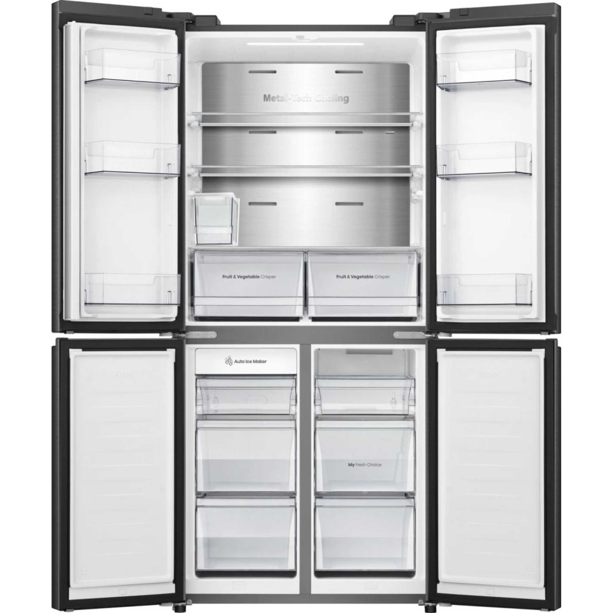American Style Fridge Freezer 60/40 Total No Frost - Black - RQ5P470SYFD