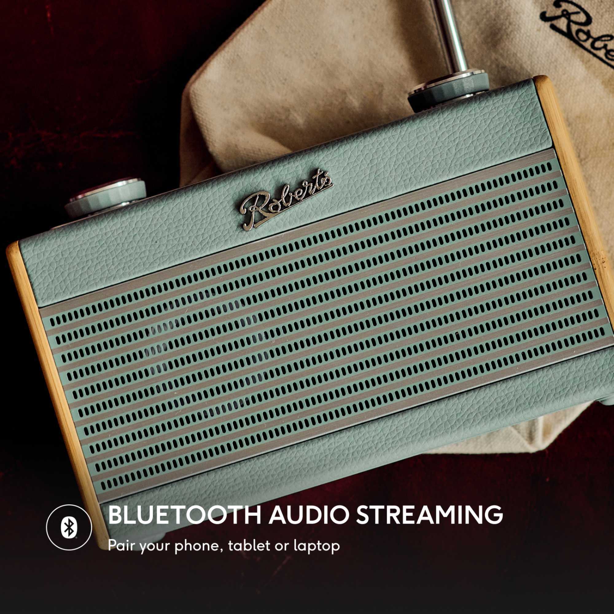 Rambler UNO DAB/DAB+/FM RDS Radio with Bluetooth - Duck Egg