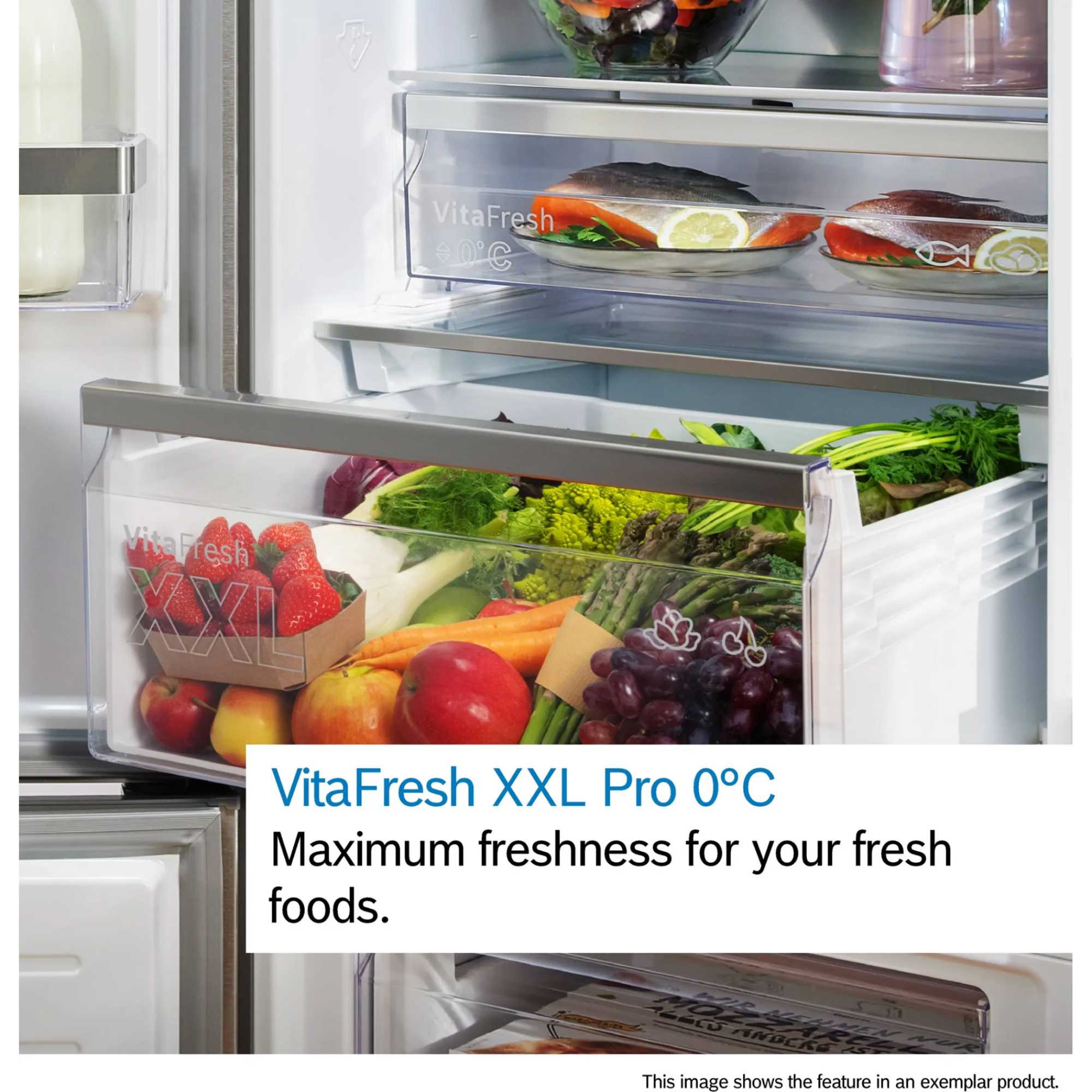 KIN86VFE0G Series 4 260l No Frost Integrated Fridge Freezer