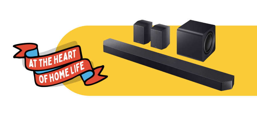Samsung HW-Q990F Q-Series 11.1.4 Soundbar with Wireless Subwoofer & Rear Speakers