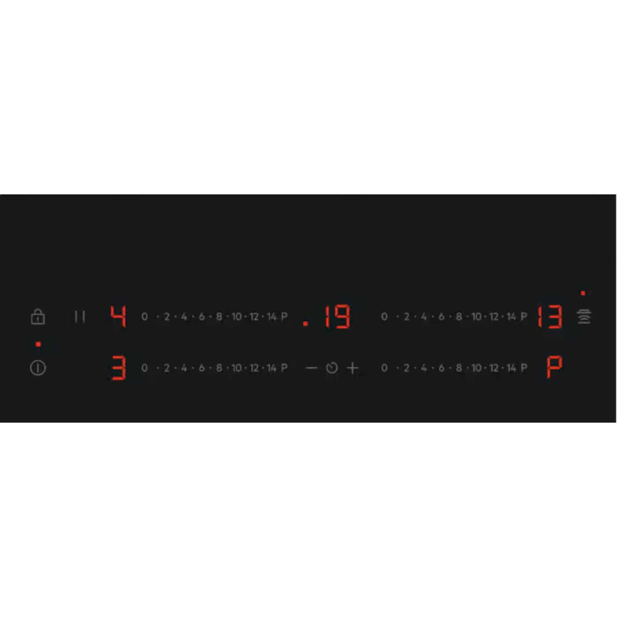 SO64IA0BIT 5000 SaphirMatt SE 60cm 4 Zone Induction Hob - Black