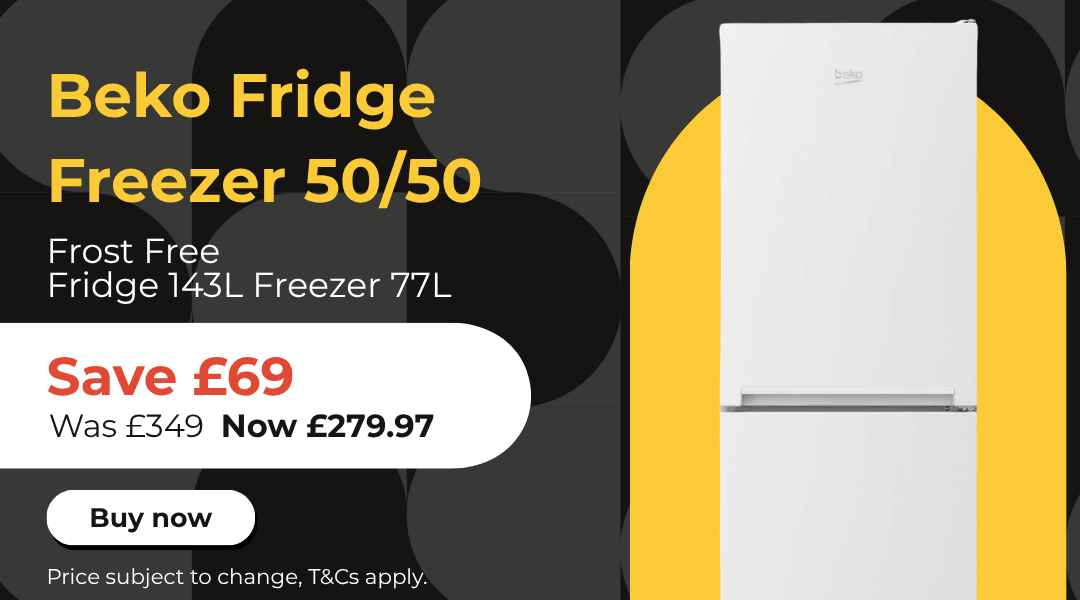 Beko fridge freezer saving